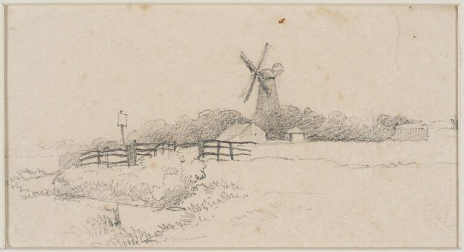 Drawing, James Stark, mid 19th century