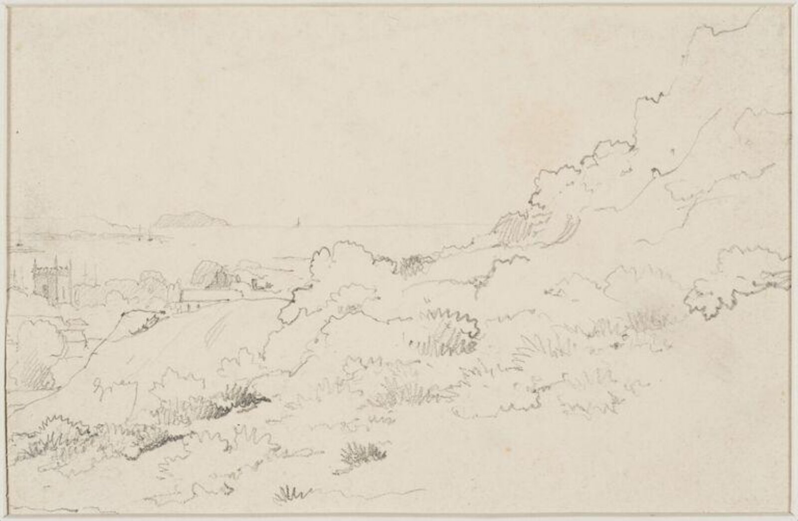 Drawing, James Stark, mid 19th century