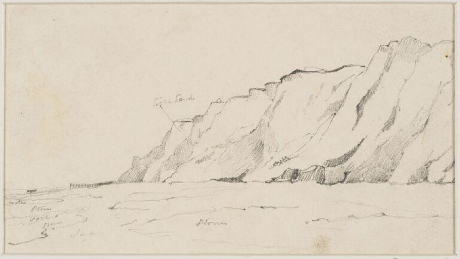 Drawing, James Stark, mid 19th century