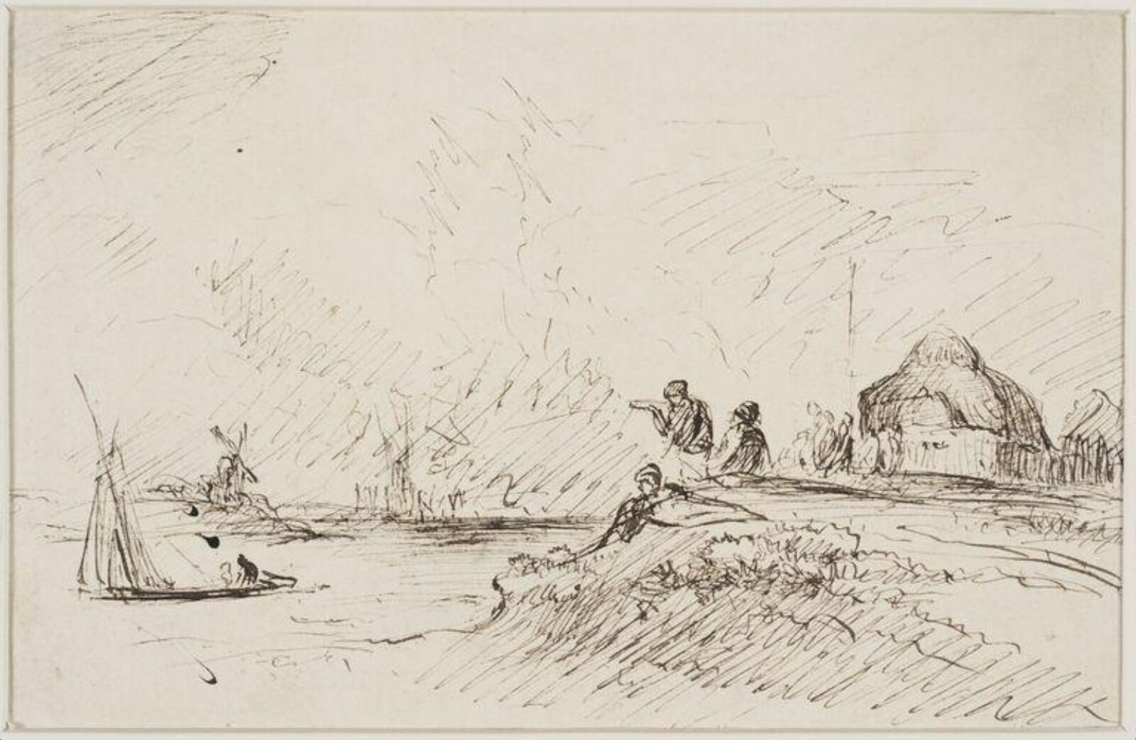 Drawing, James Stark, mid 19th century