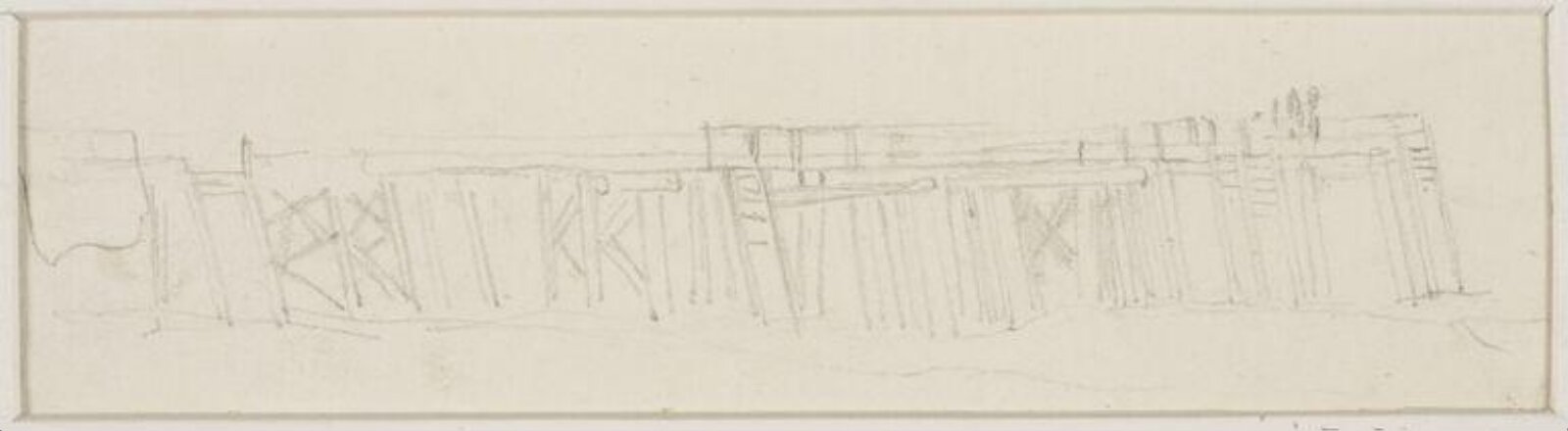 Drawing, James Stark, mid 19th century