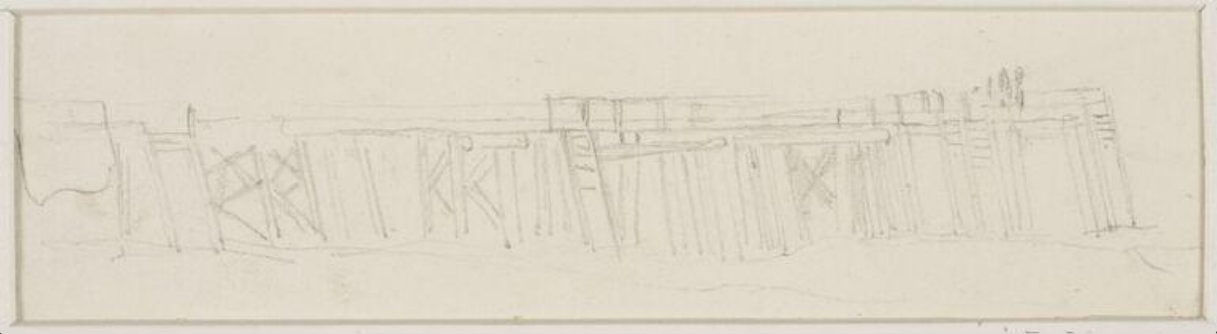 Drawing, James Stark, mid 19th century