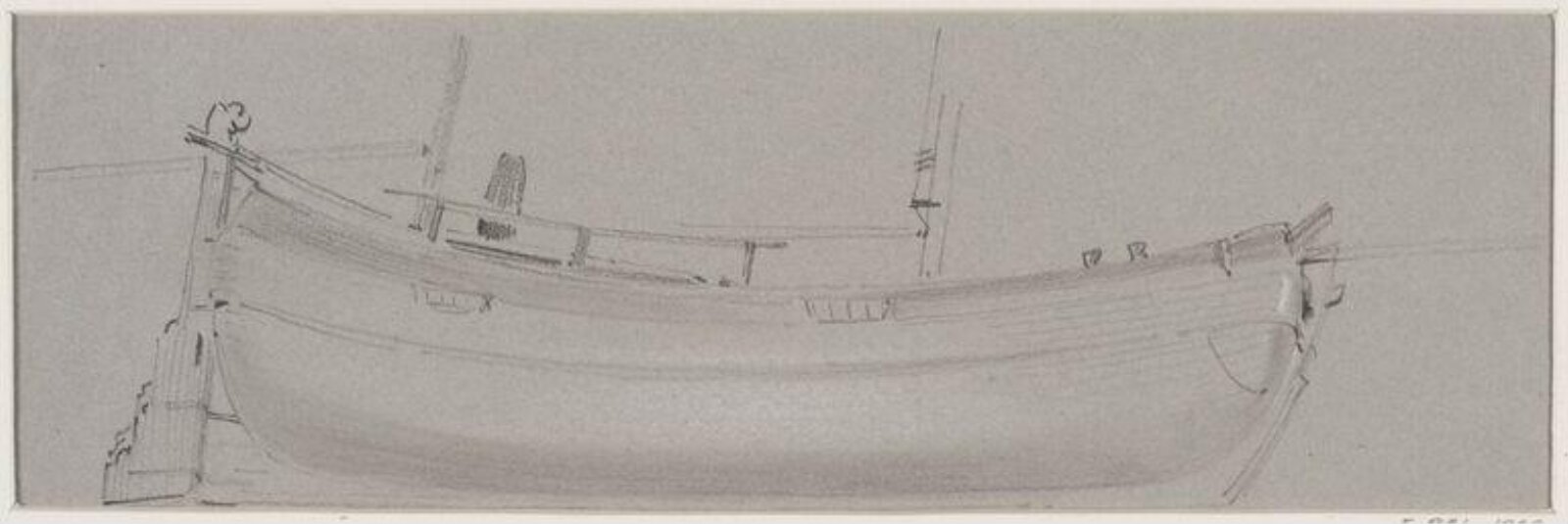 Drawing, James Stark, mid 19th century