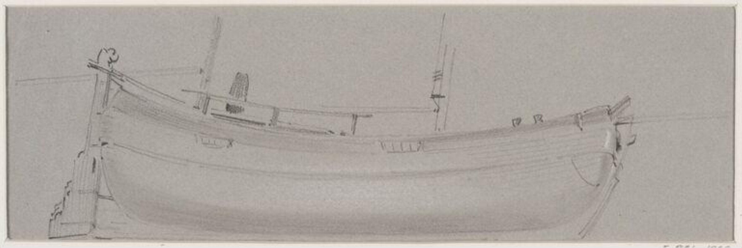 Drawing, James Stark, mid 19th century