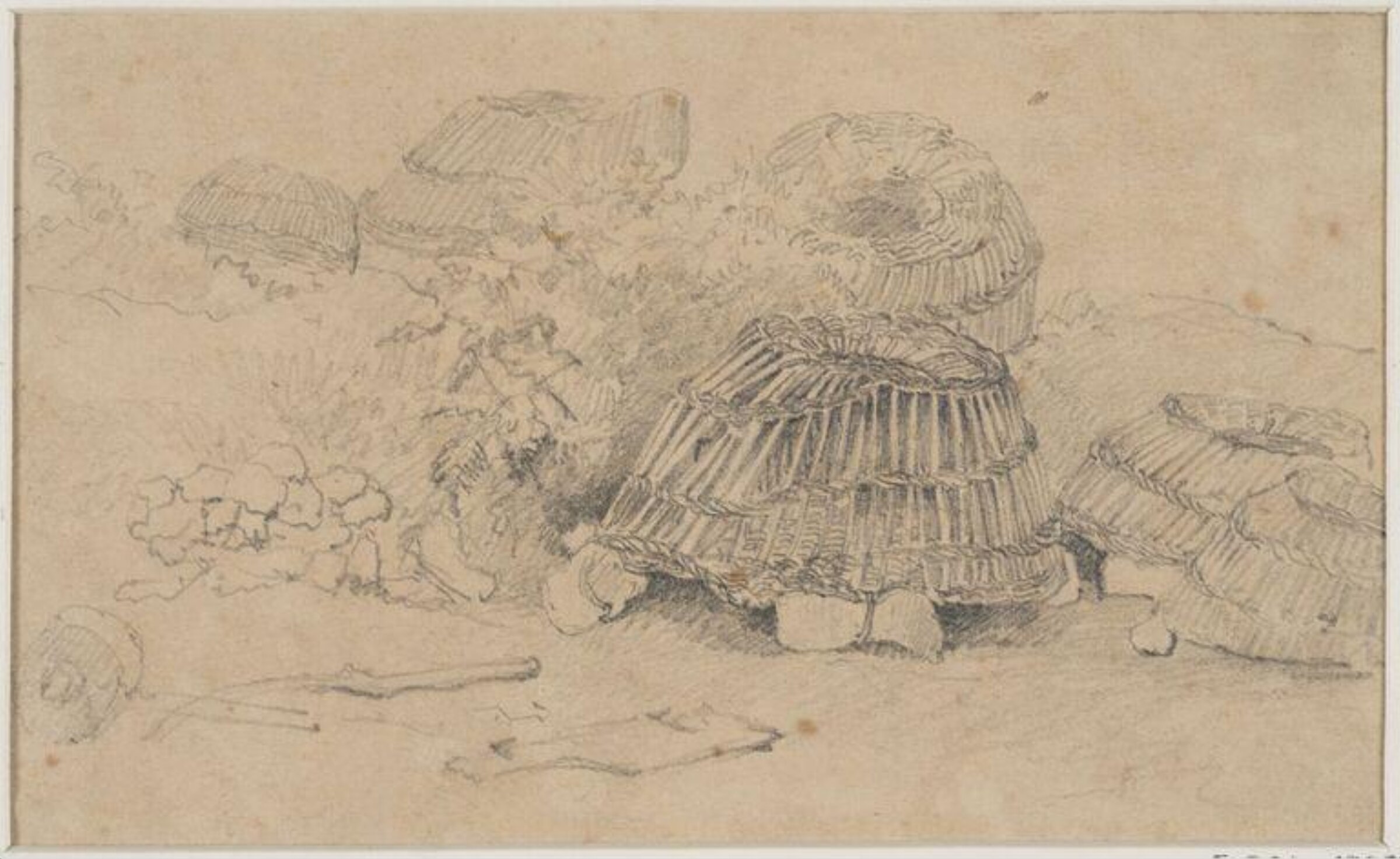 Drawing, James Stark, mid 19th century
