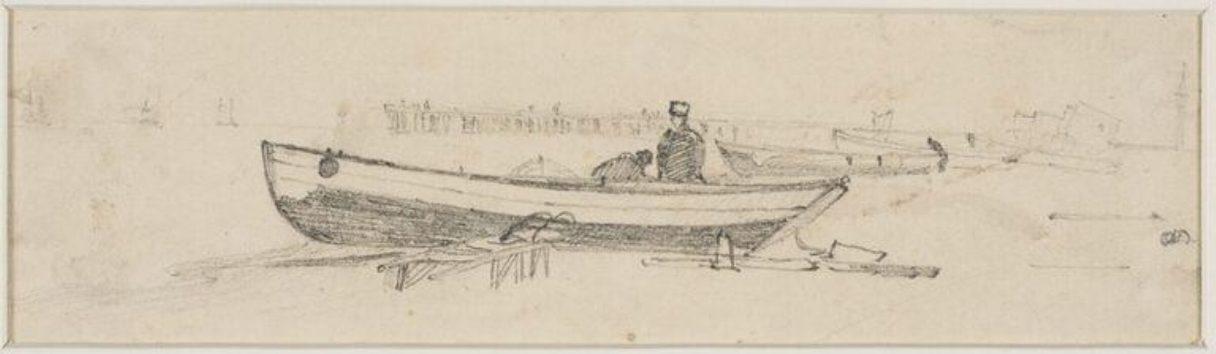 Drawing, James Stark, mid 19th century