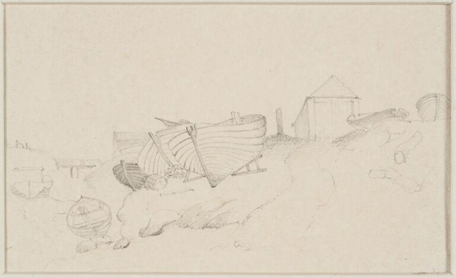 Drawing, James Stark, mid 19th century