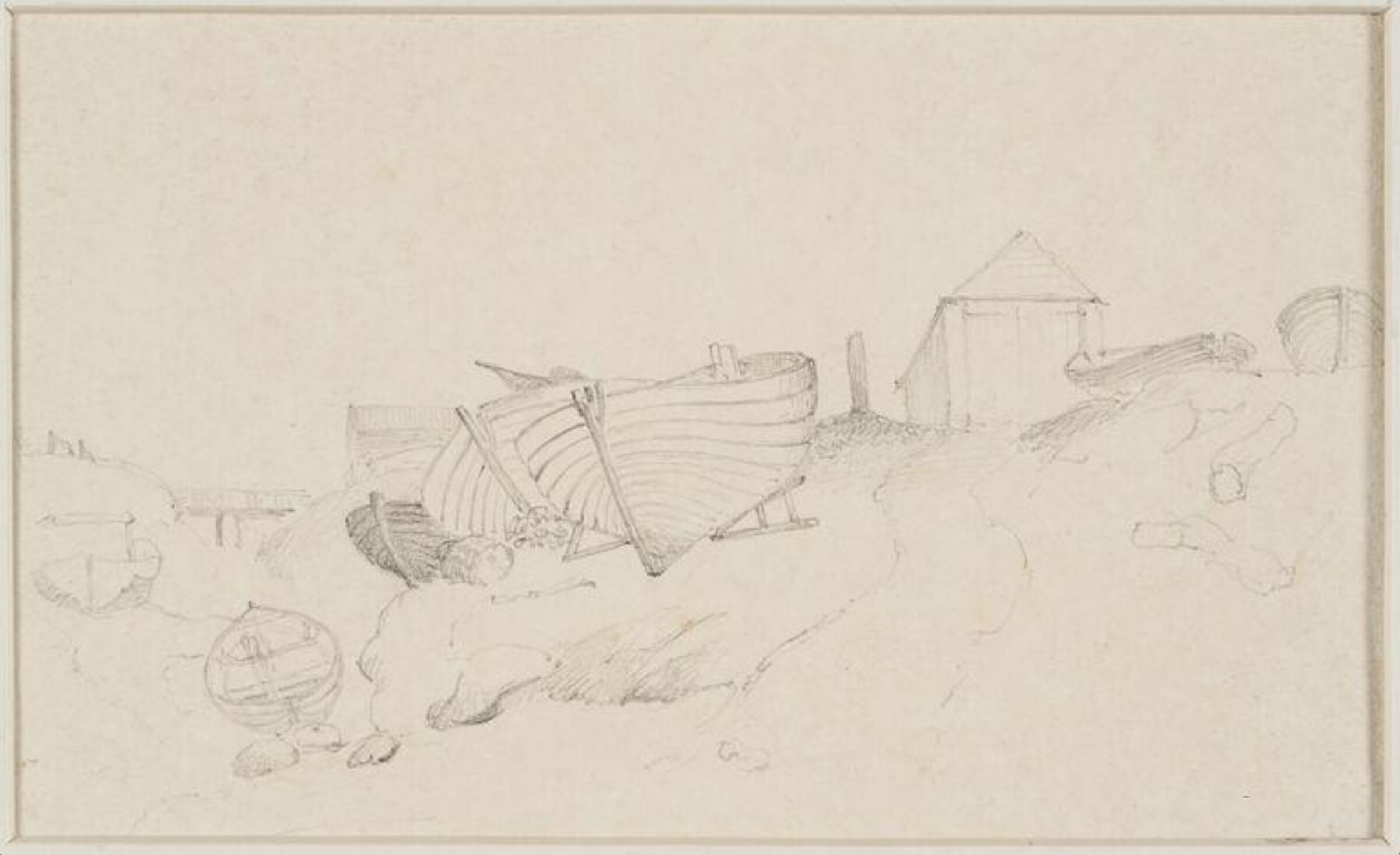 Drawing, James Stark, mid 19th century