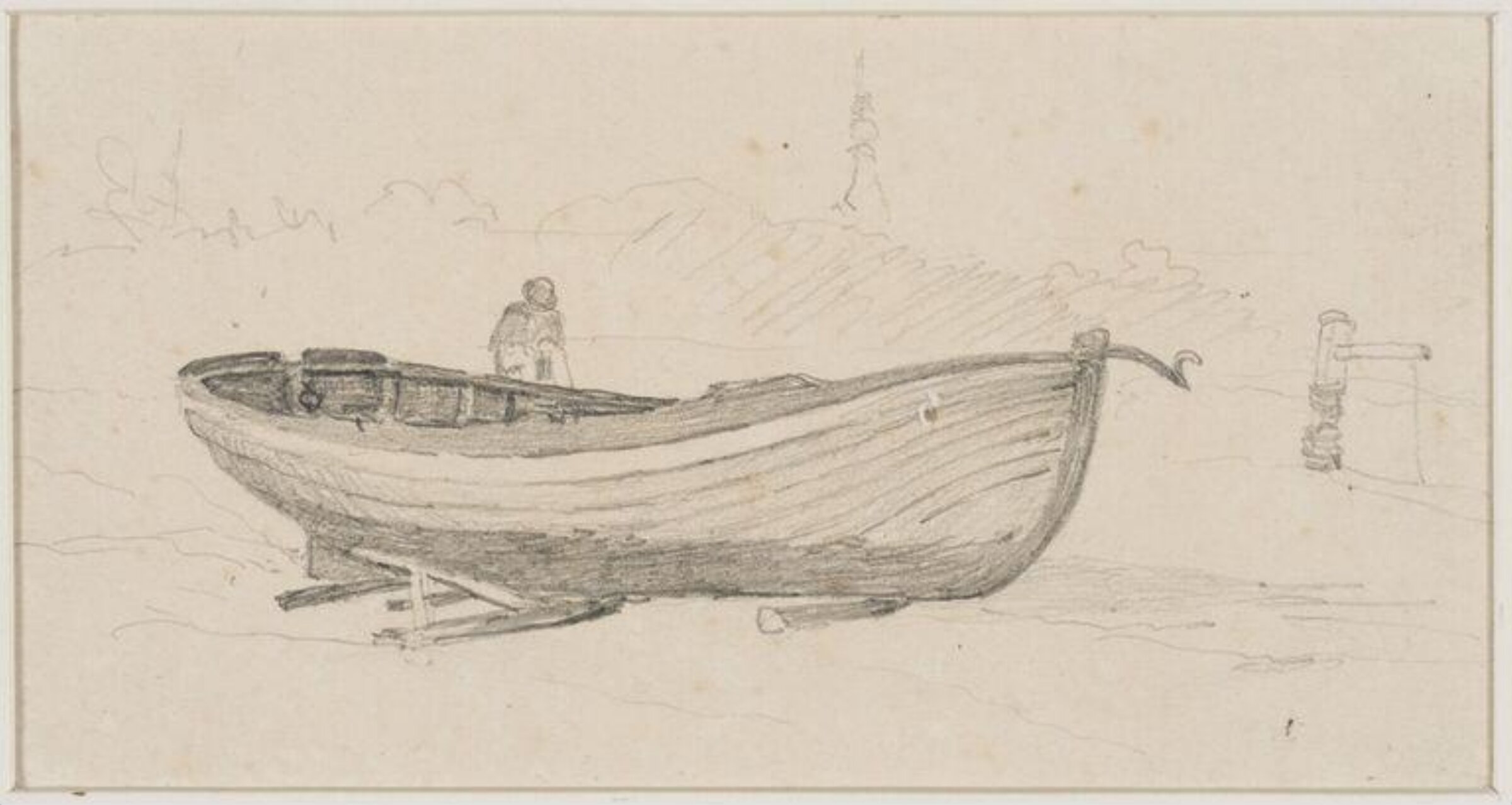 Drawing, James Stark, mid 19th century
