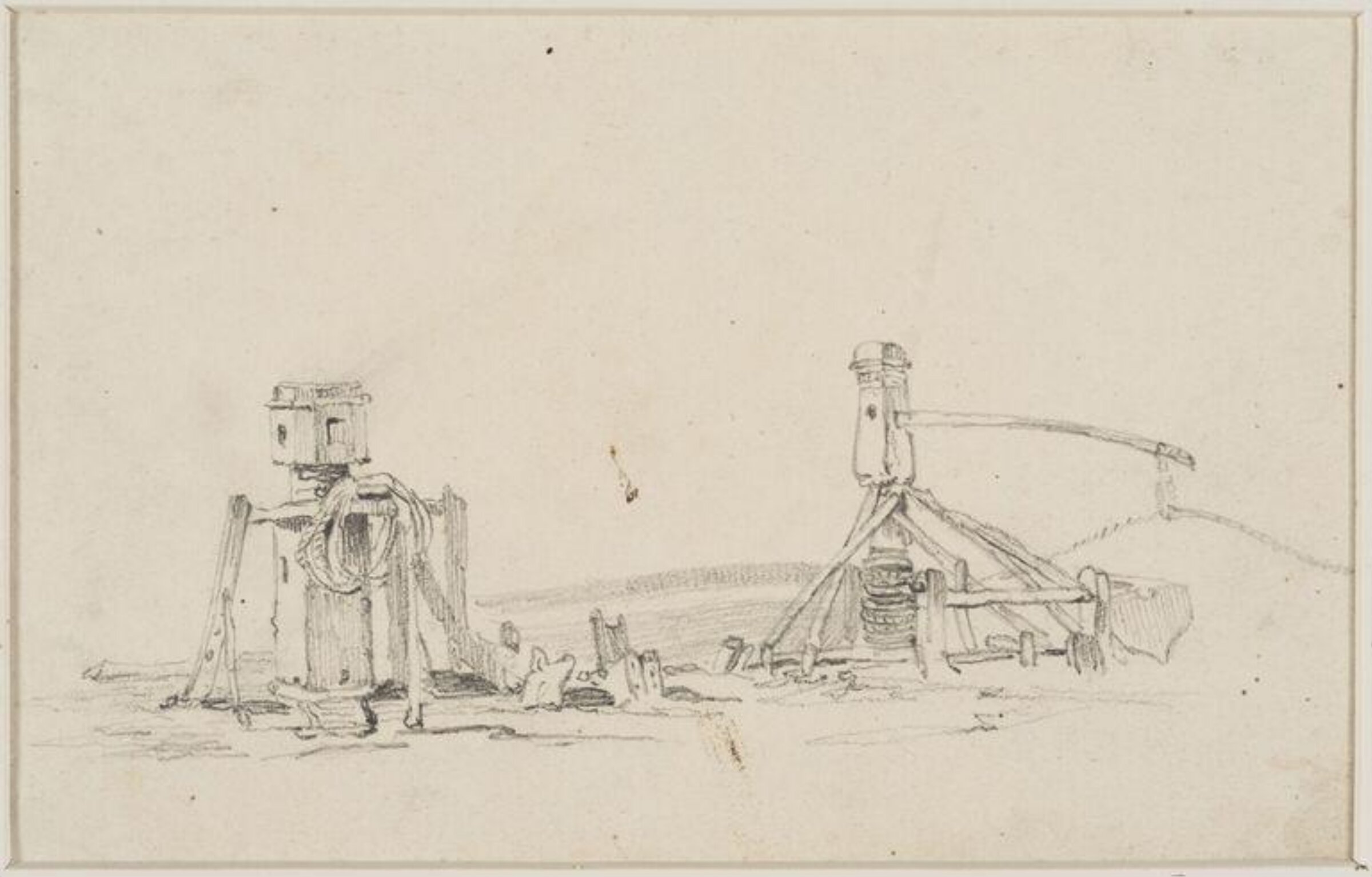 Drawing, James Stark, mid 19th century