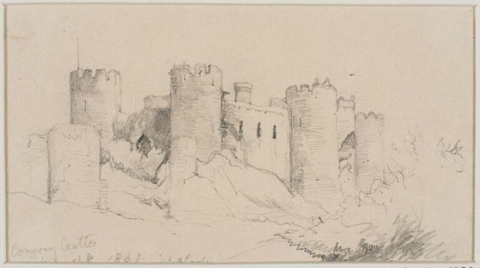 Drawing, James Stark, mid 19th century