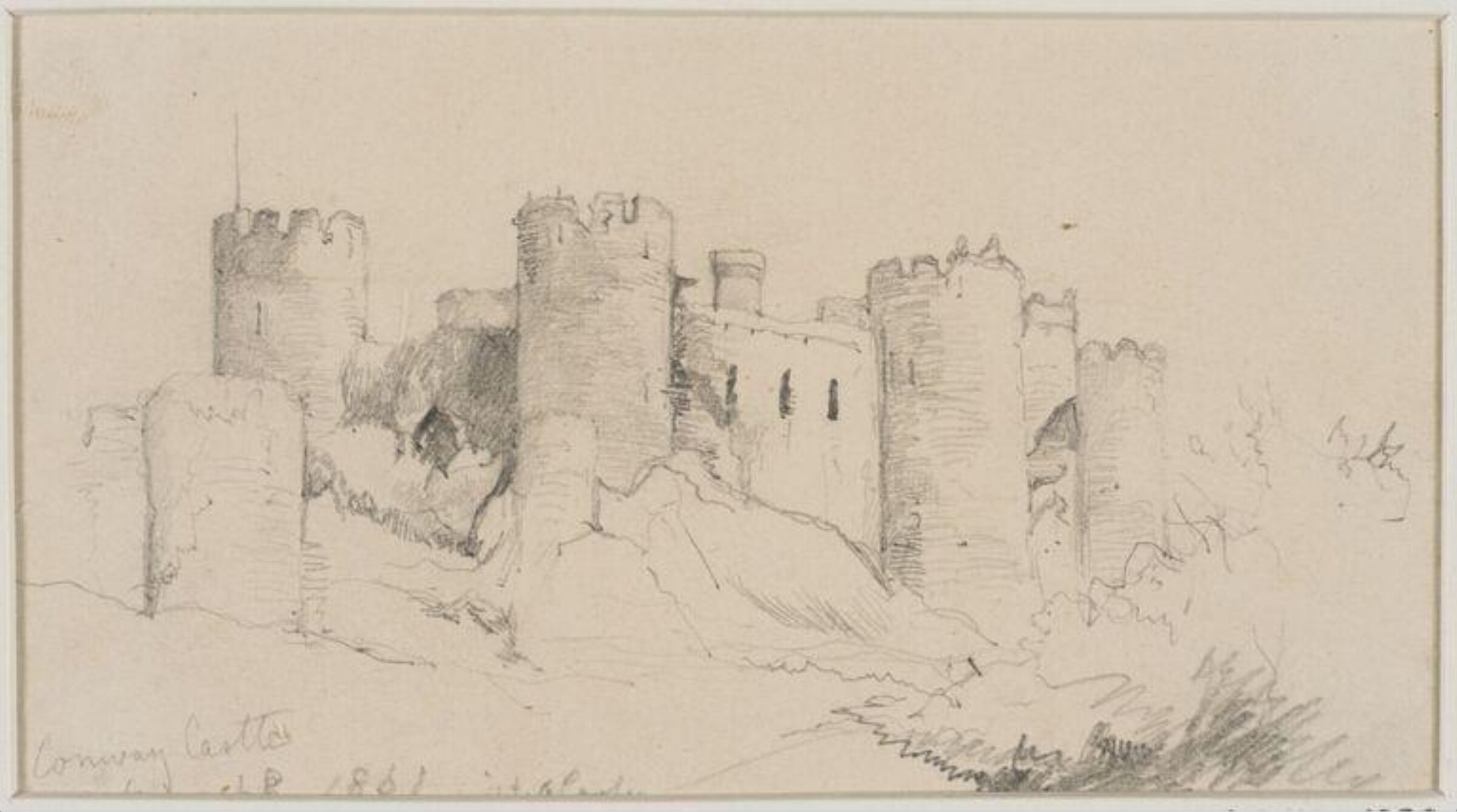 Drawing, James Stark, mid 19th century