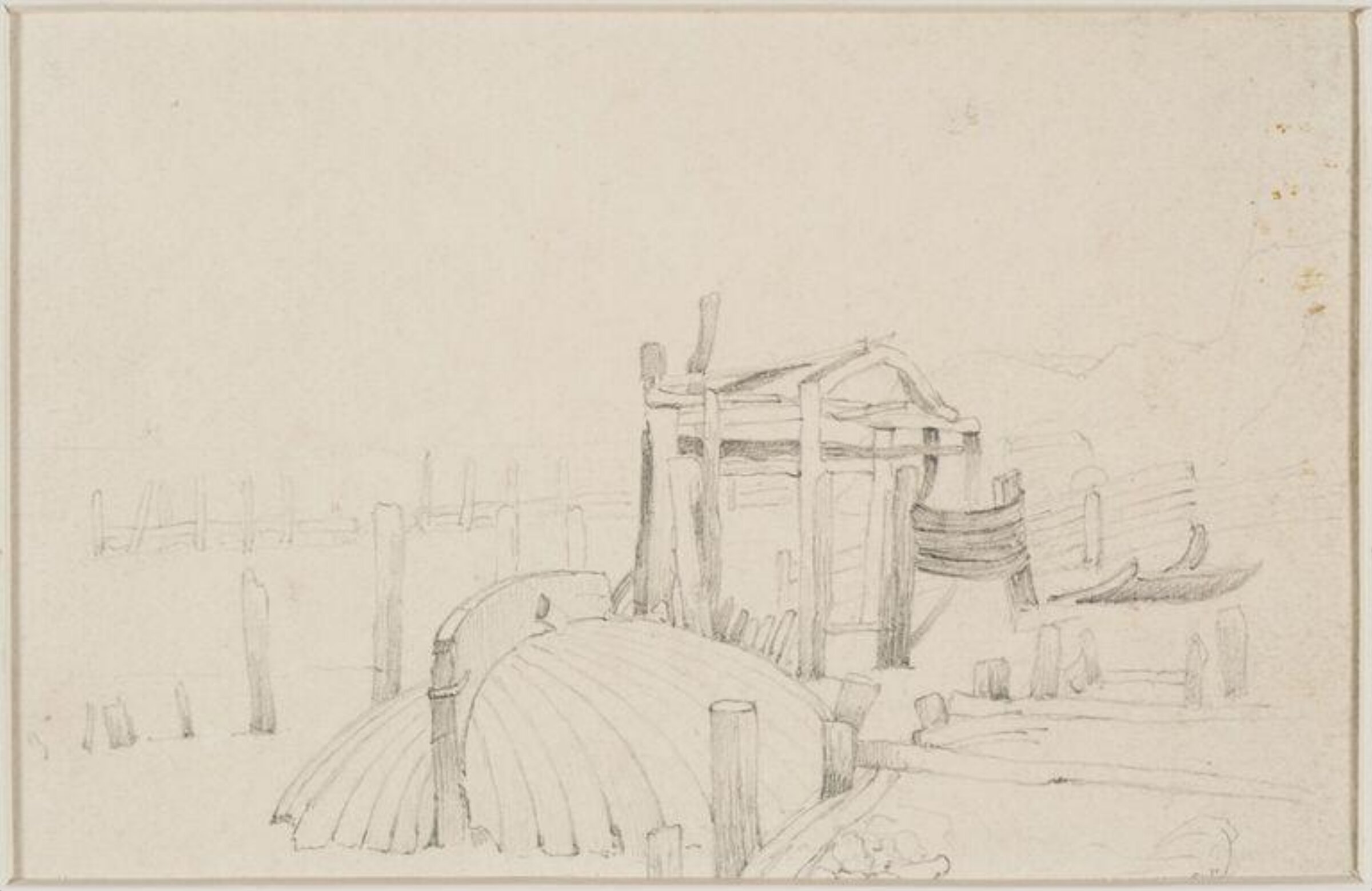 Drawing, James Stark, mid 19th century