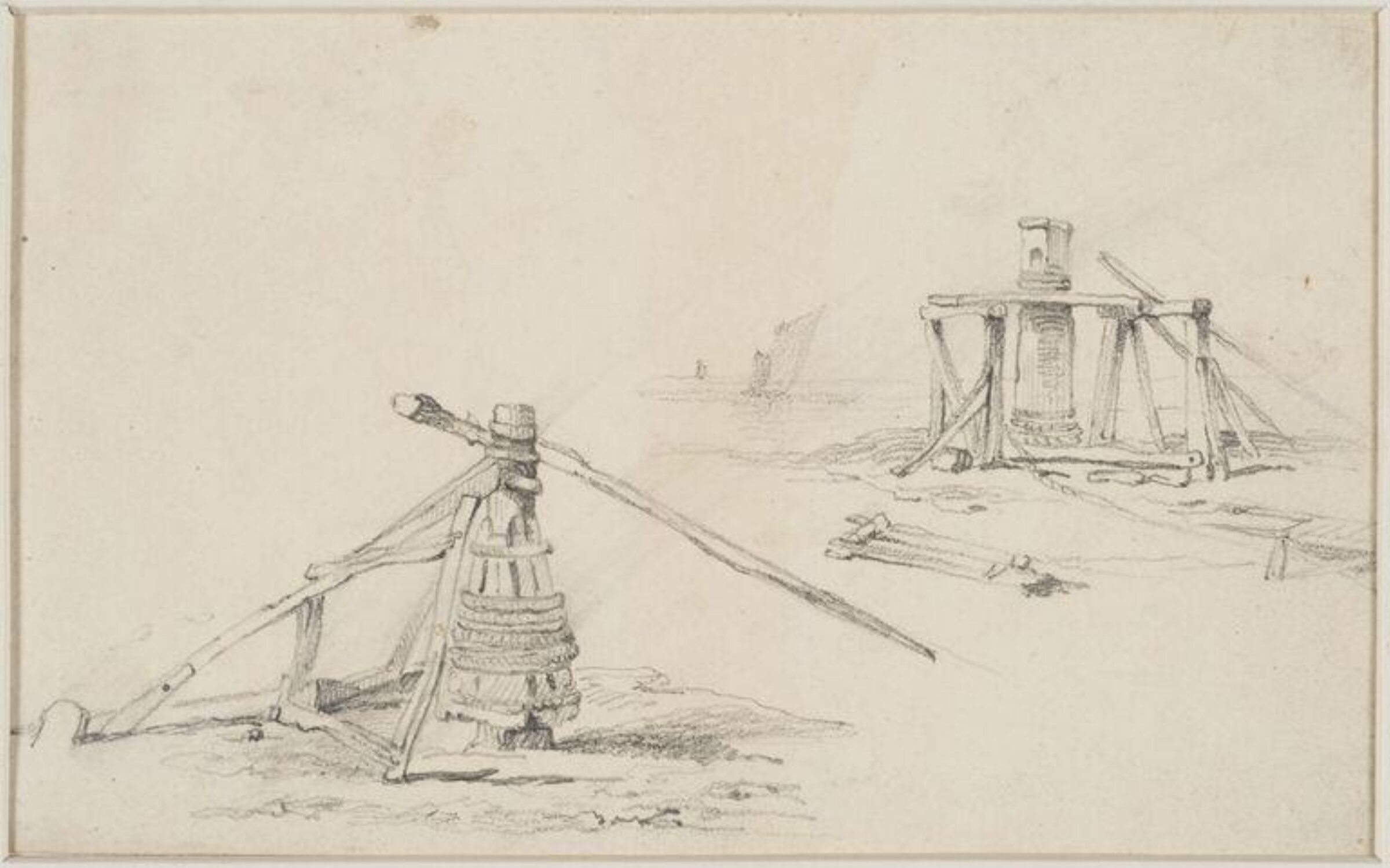 Drawing, James Stark, mid 19th century