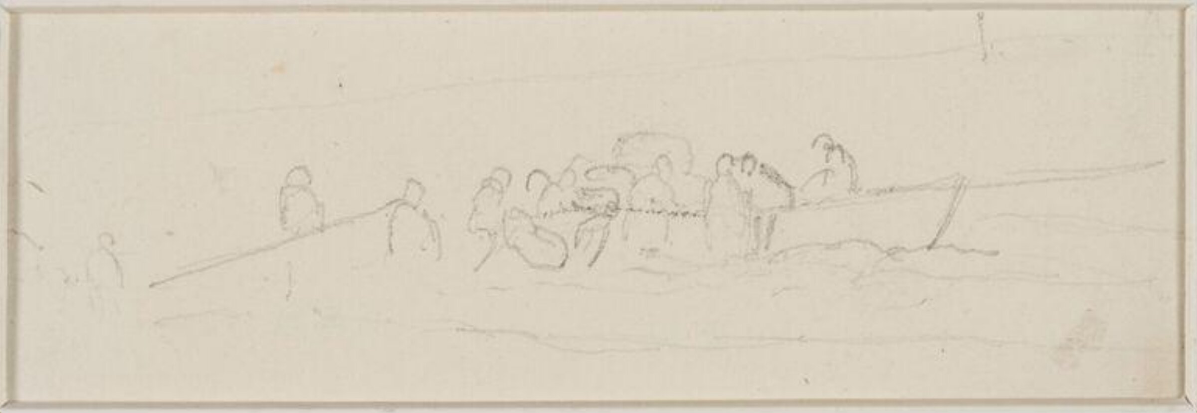 Drawing, James Stark, mid 19th century