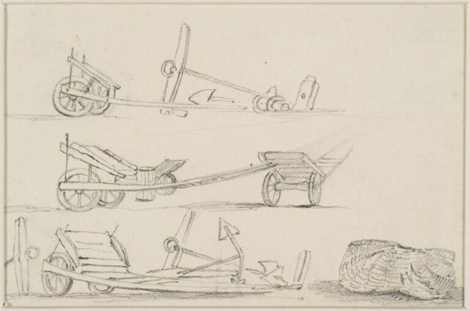 Drawing, James Stark, mid 19th century