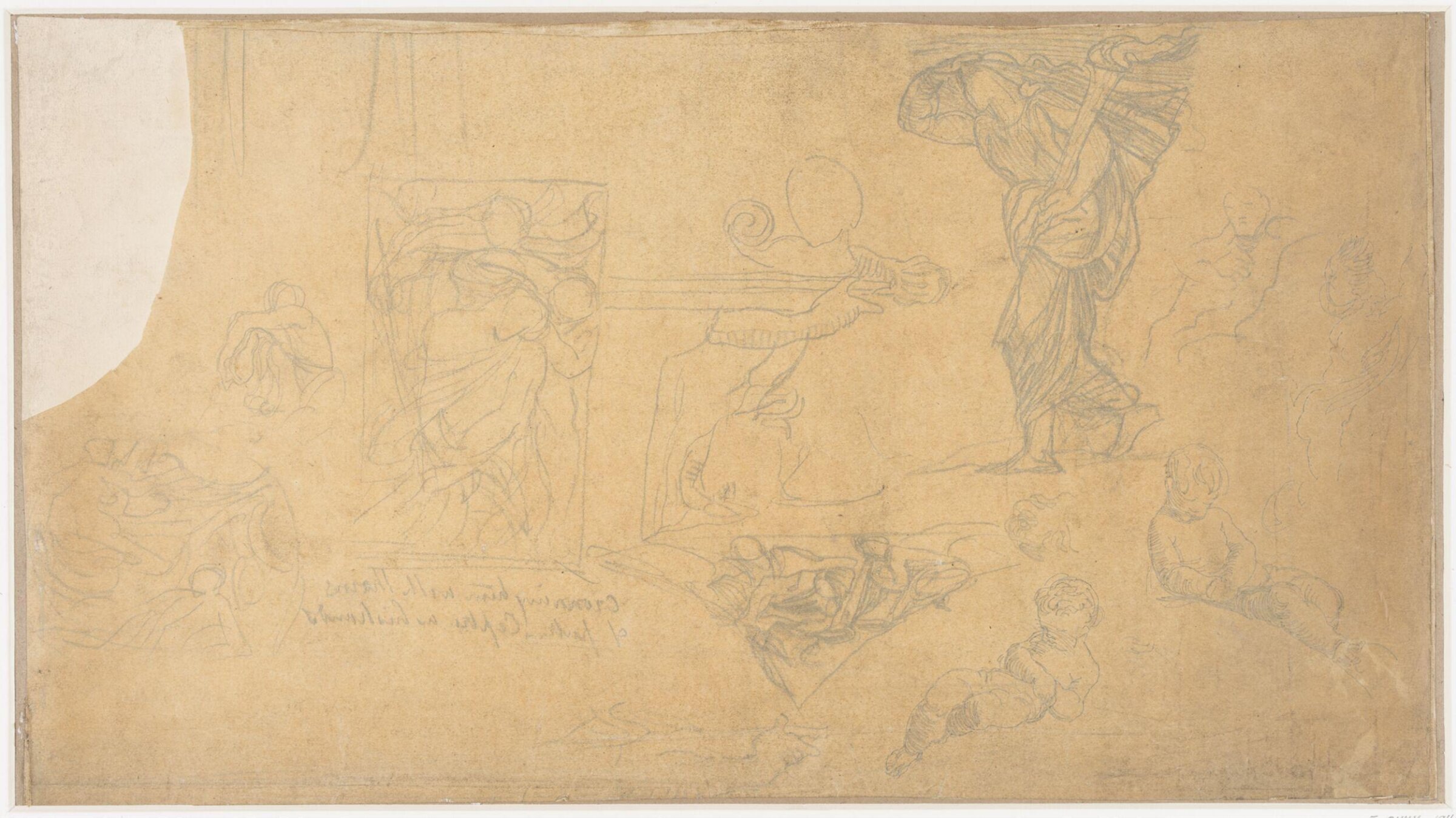 Drawing, Alfred Stevens