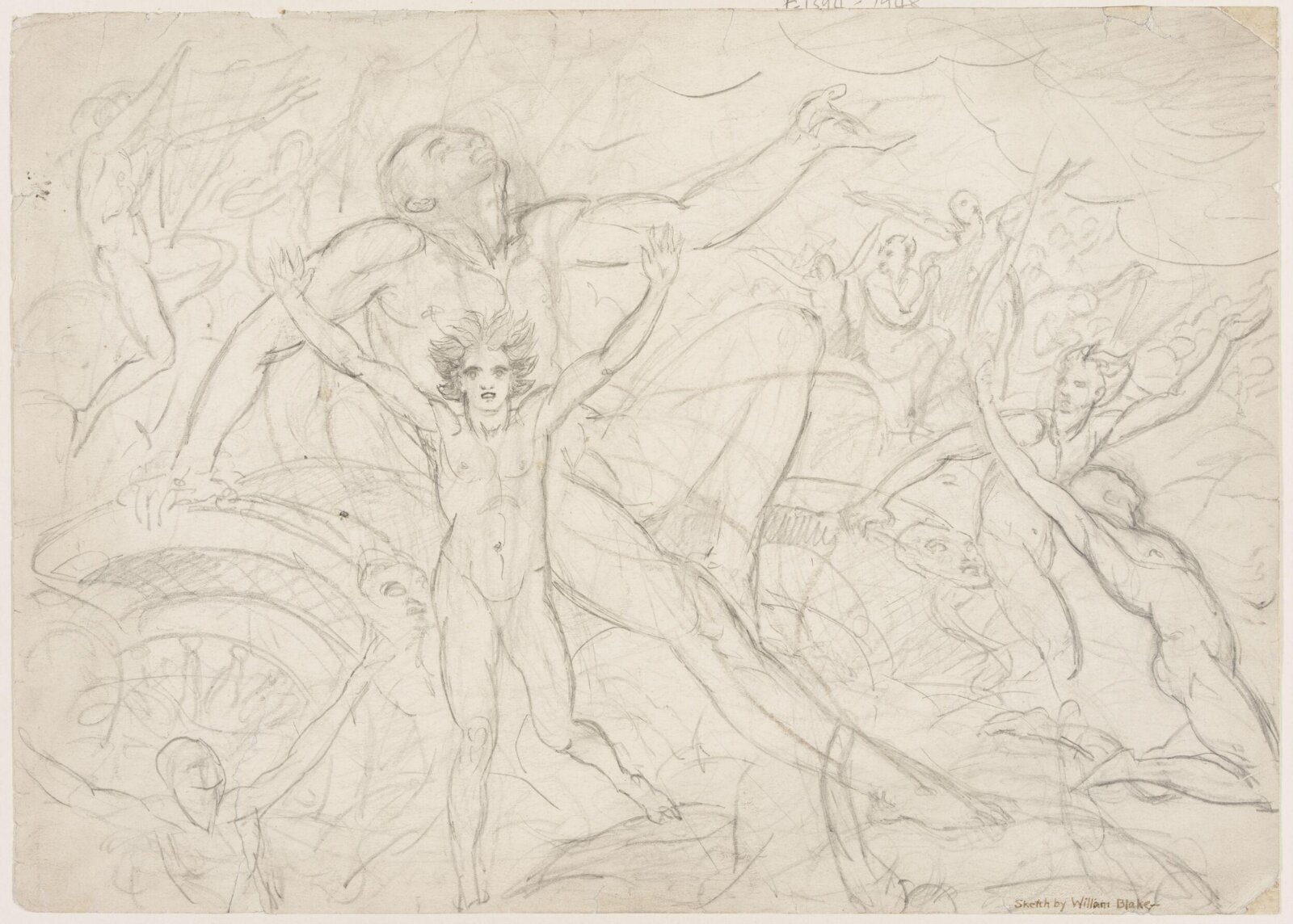 Drawing, Charles Sims, 1873-1928