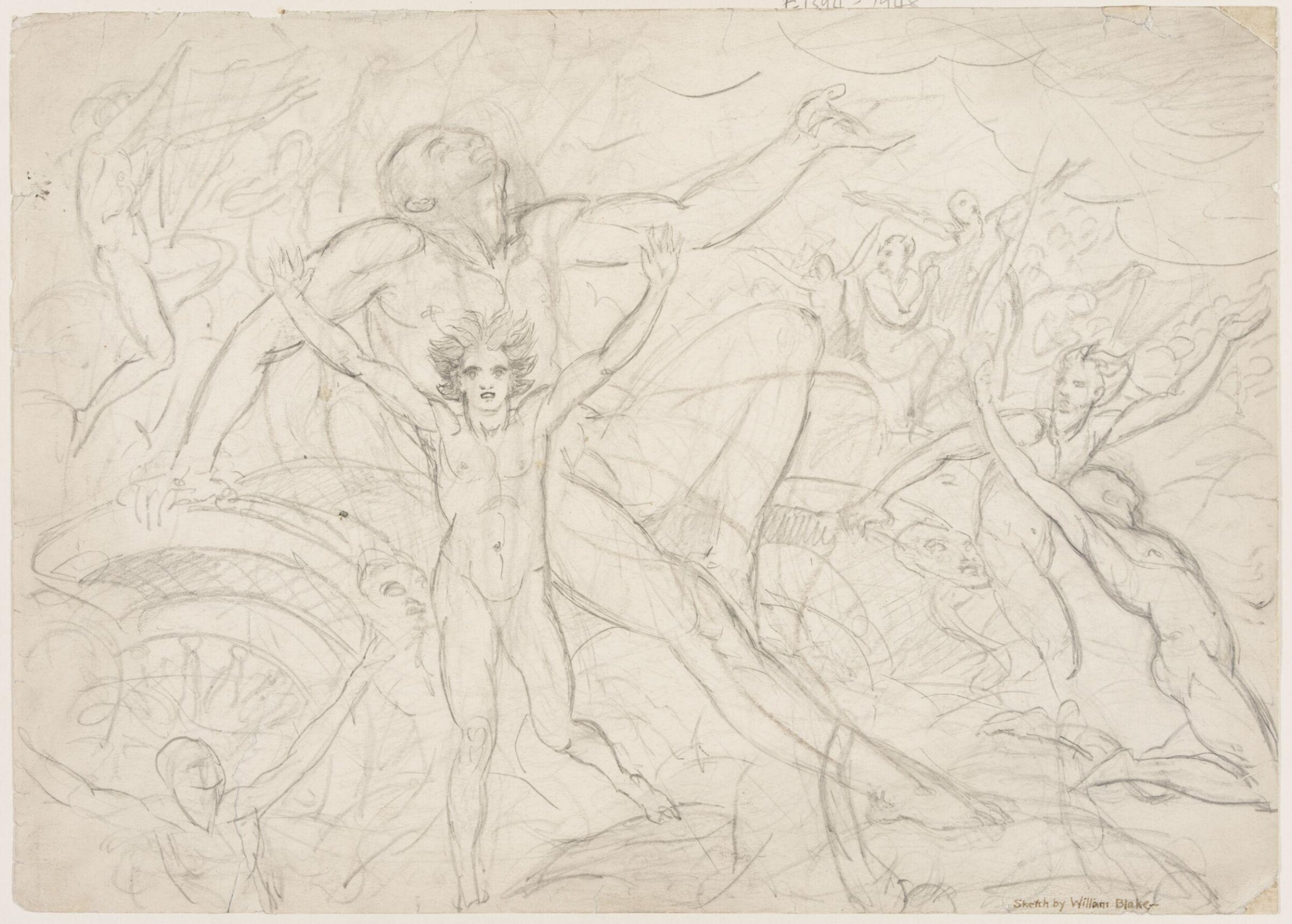 Drawing, Charles Sims, 1873-1928