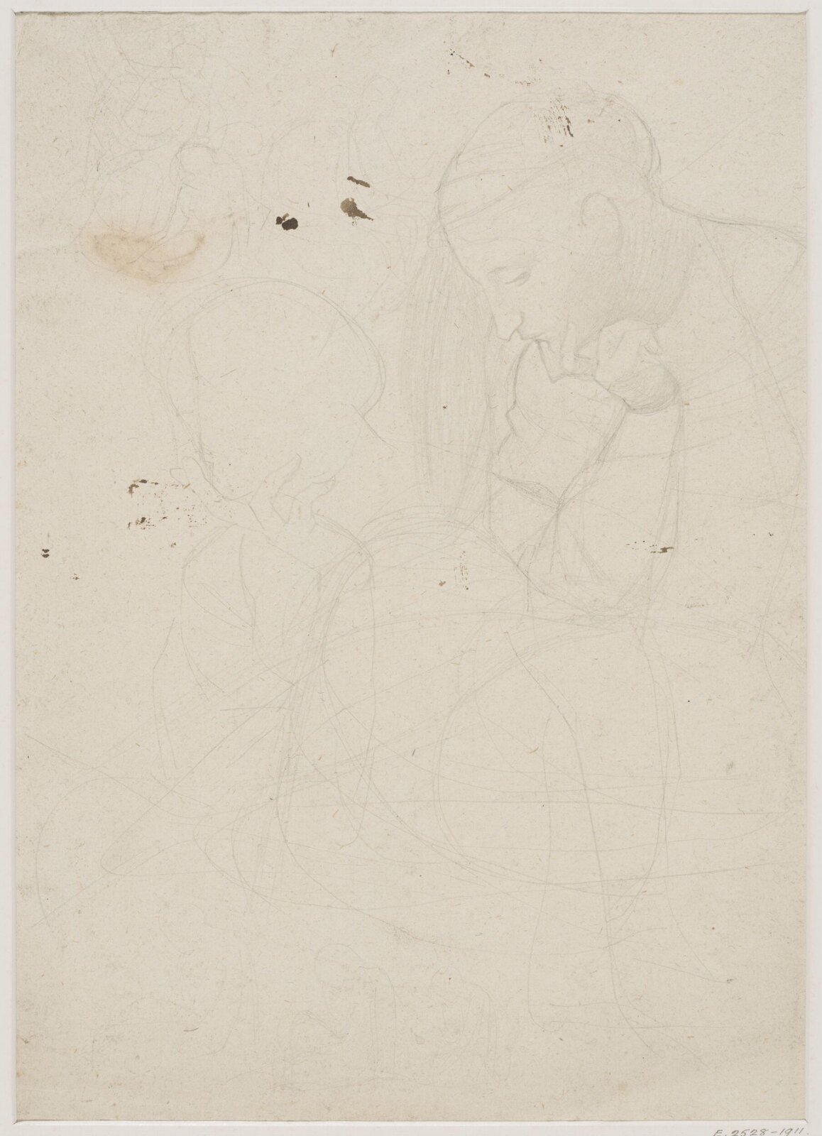 Drawing, Alfred Stevens