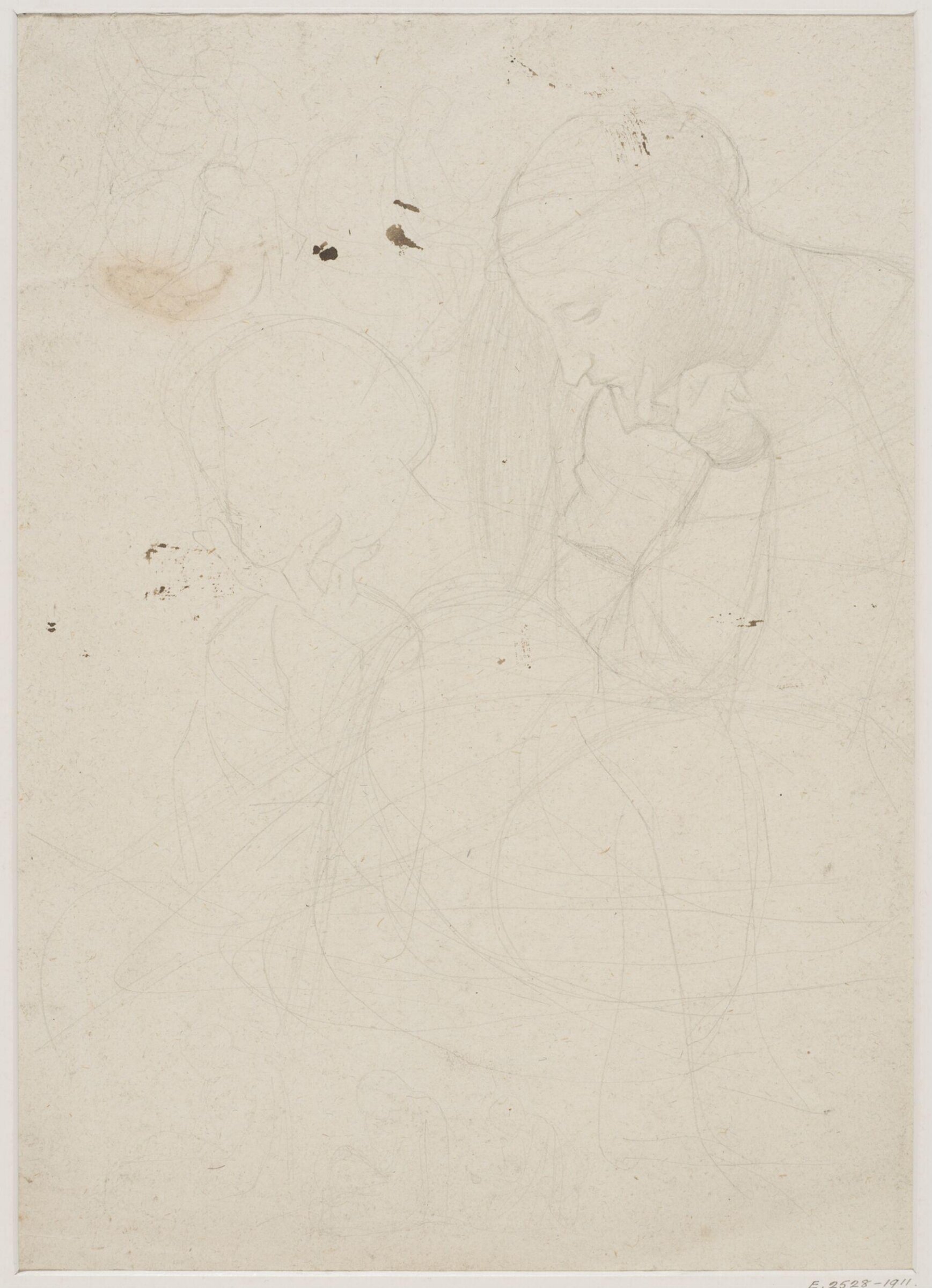 Drawing, Alfred Stevens