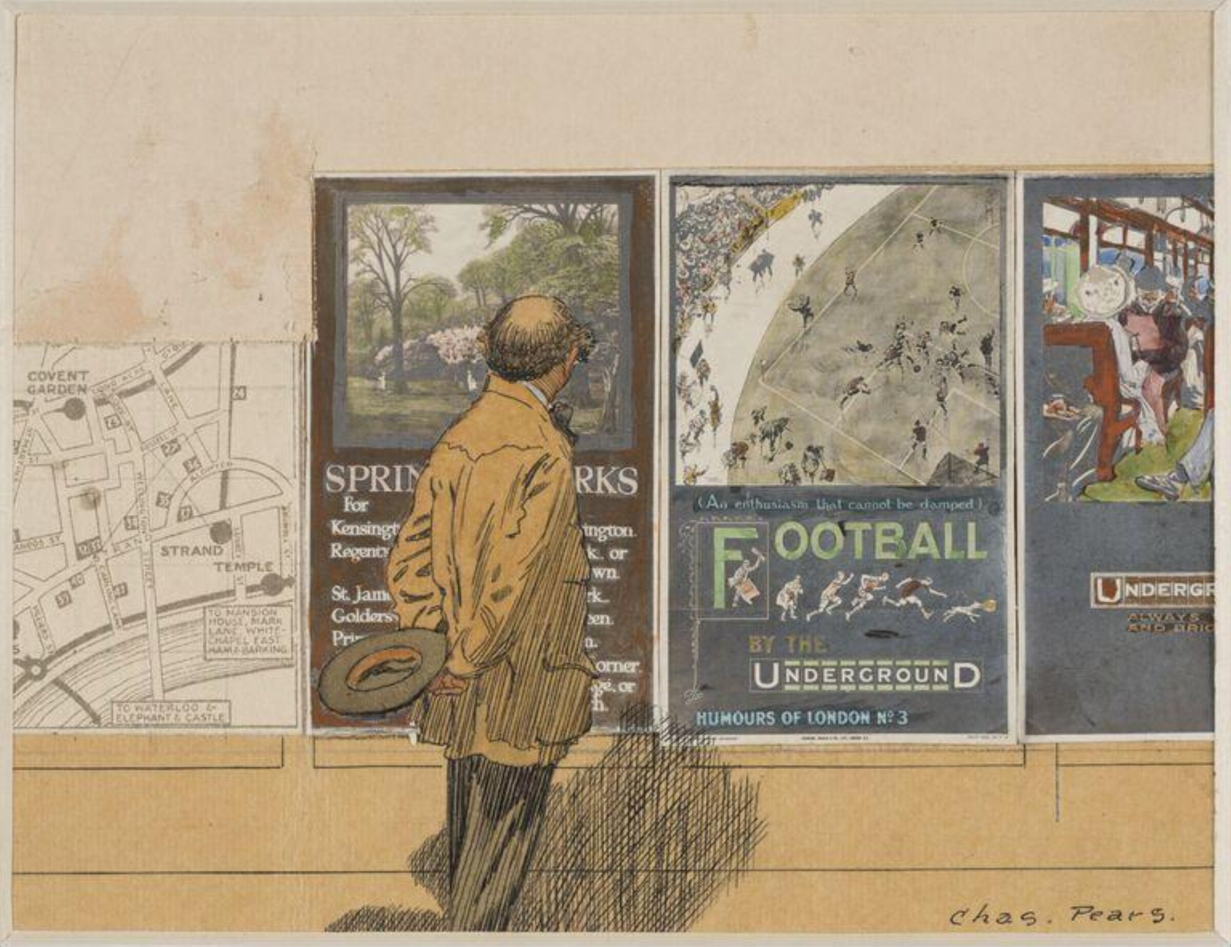 An alphabet of T.O.T. (Train, Omnibus, Tram)., Charles Pears, 1914