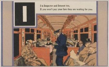 An alphabet of T.O.T. (Train, Omnibus, Tram).