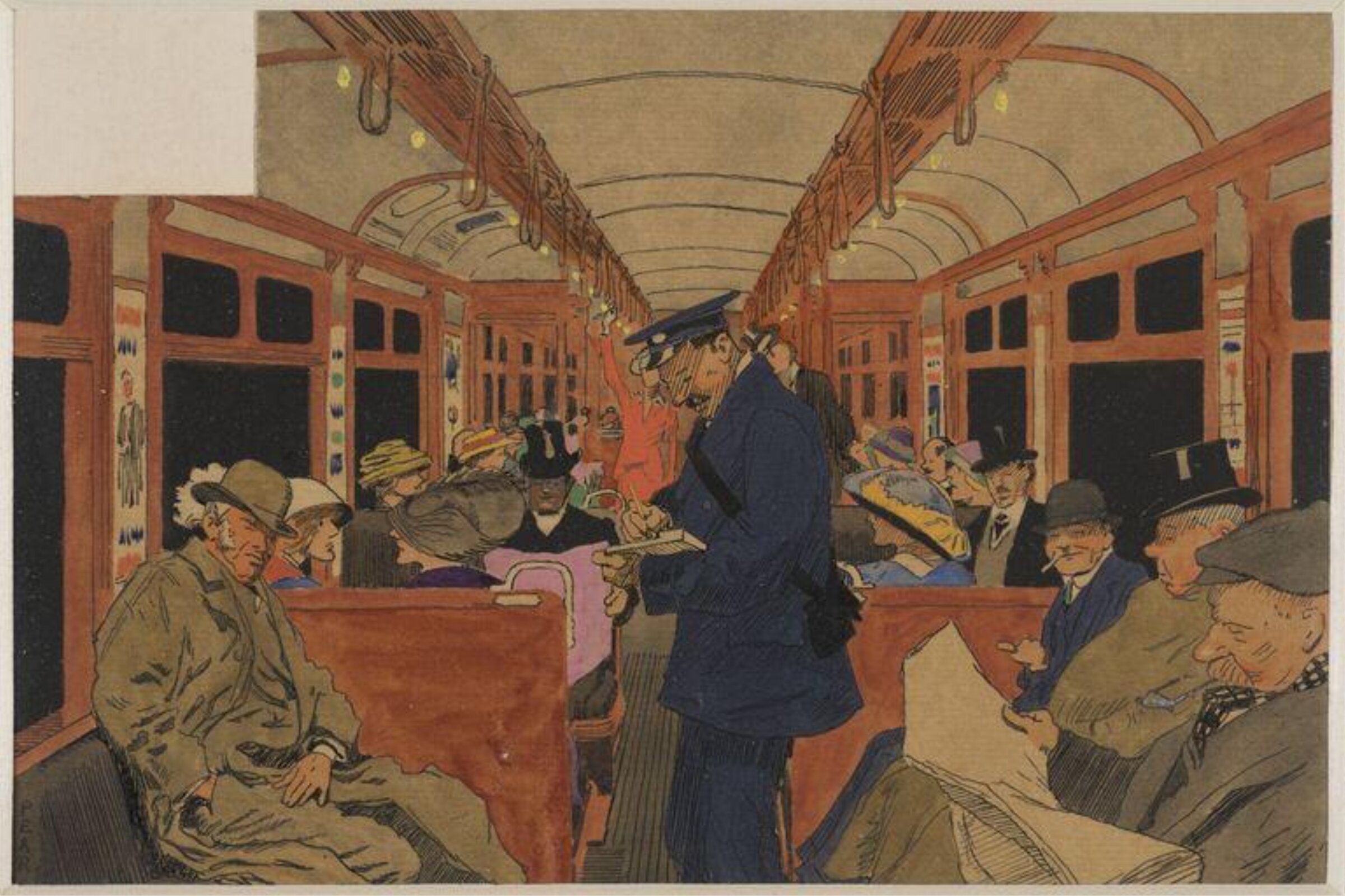 An alphabet of T.O.T. (Train, Omnibus, Tram)., Charles Pears, 1914