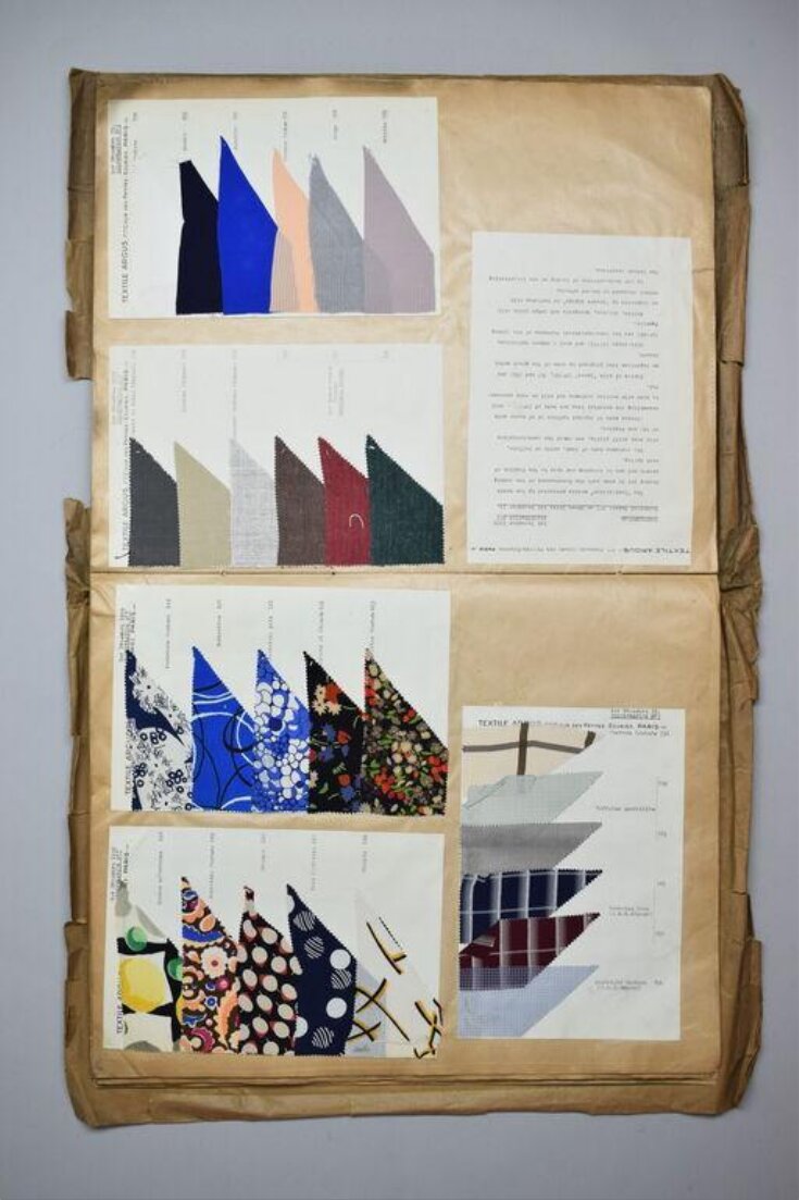 Pattern Book Sample Pattern Book | Unknown | V&A Explore The Collections