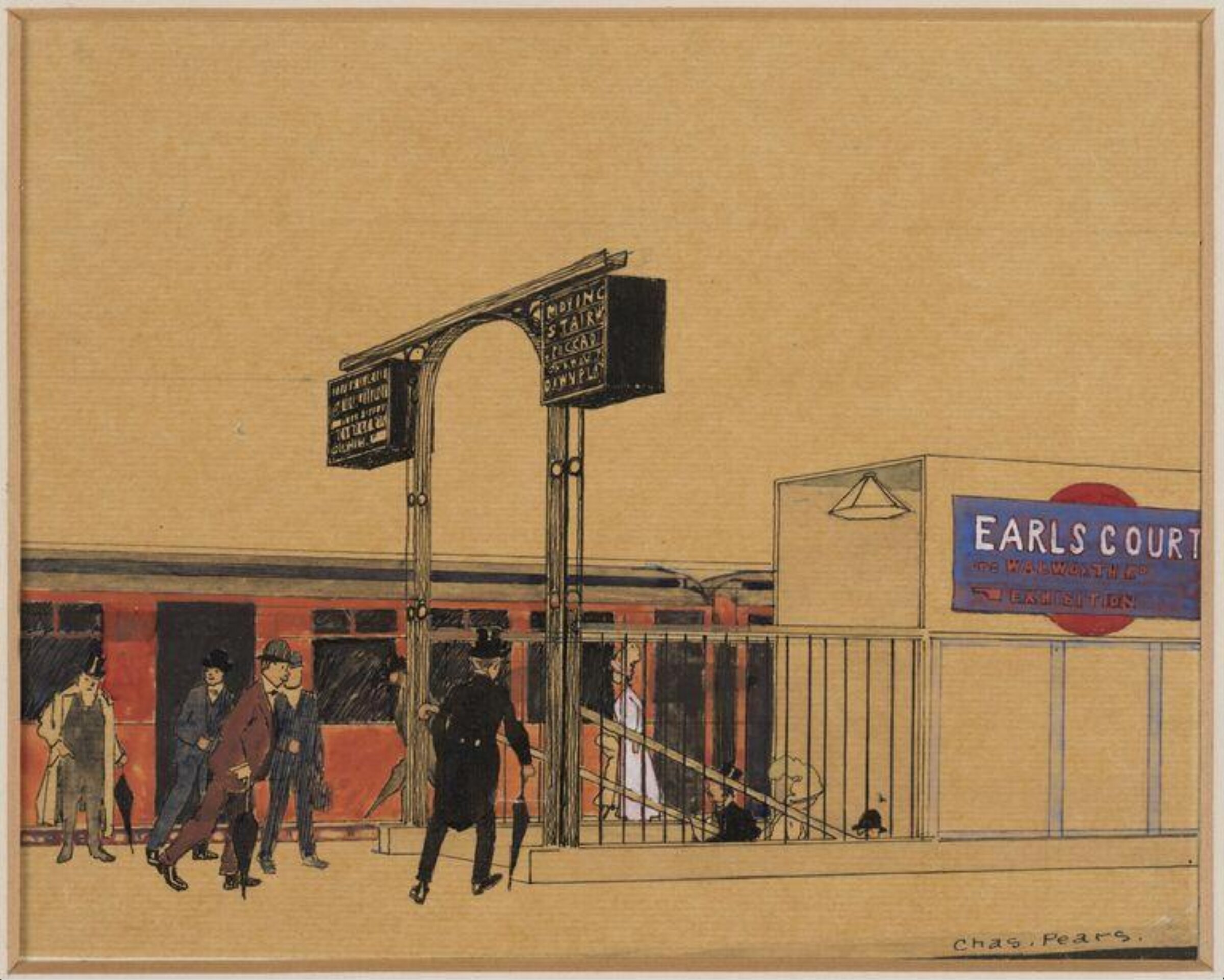 An alphabet of T.O.T. (Train, Omnibus, Tram)., Charles Pears, 1914
