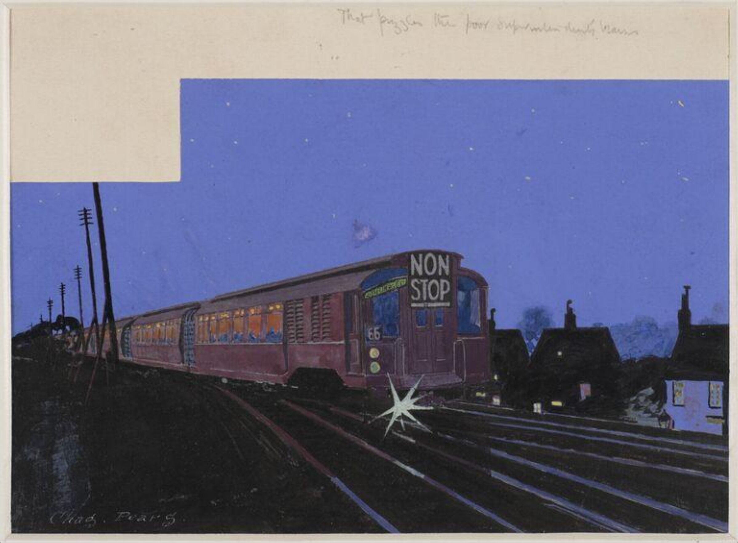 An alphabet of T.O.T. (Train, Omnibus, Tram)., Charles Pears, 1914