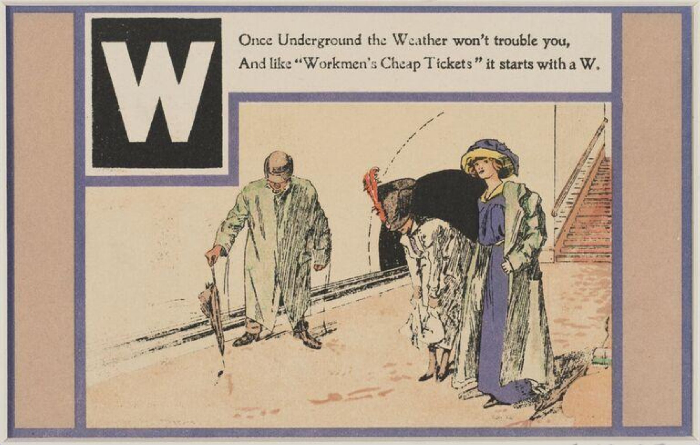 An alphabet of T.O.T. (Train, Omnibus, Tram)., Charles Pears, 1914
