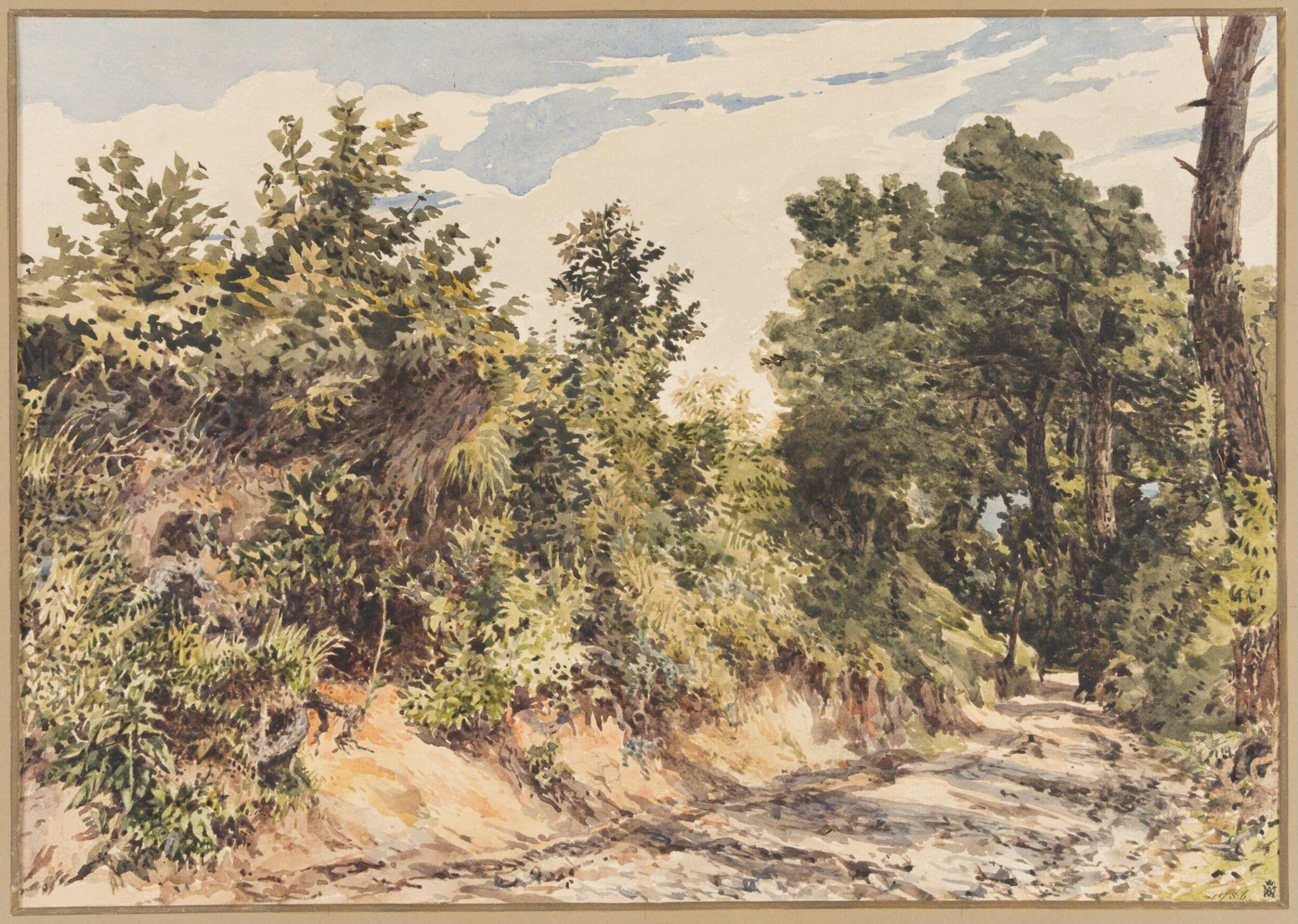 The Bridle Road, Charles Claude Pyne, 19th Century