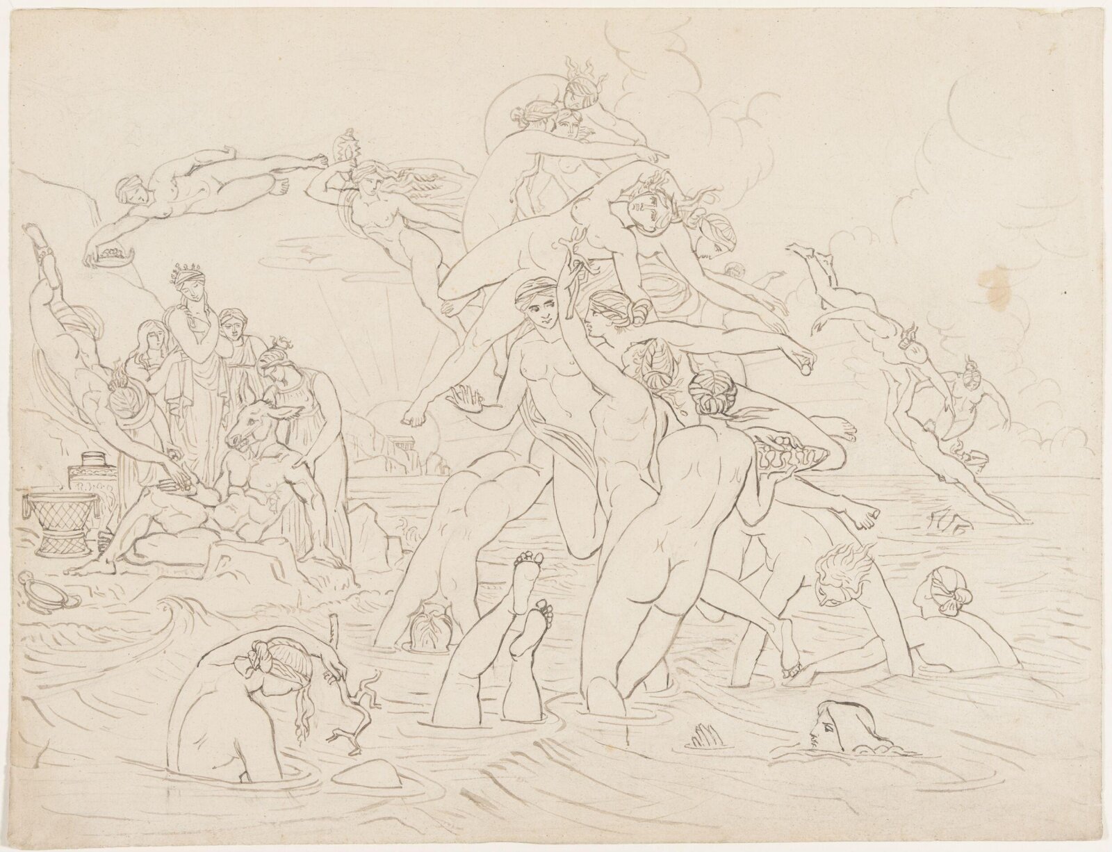 Drawing, first quarter 19th century