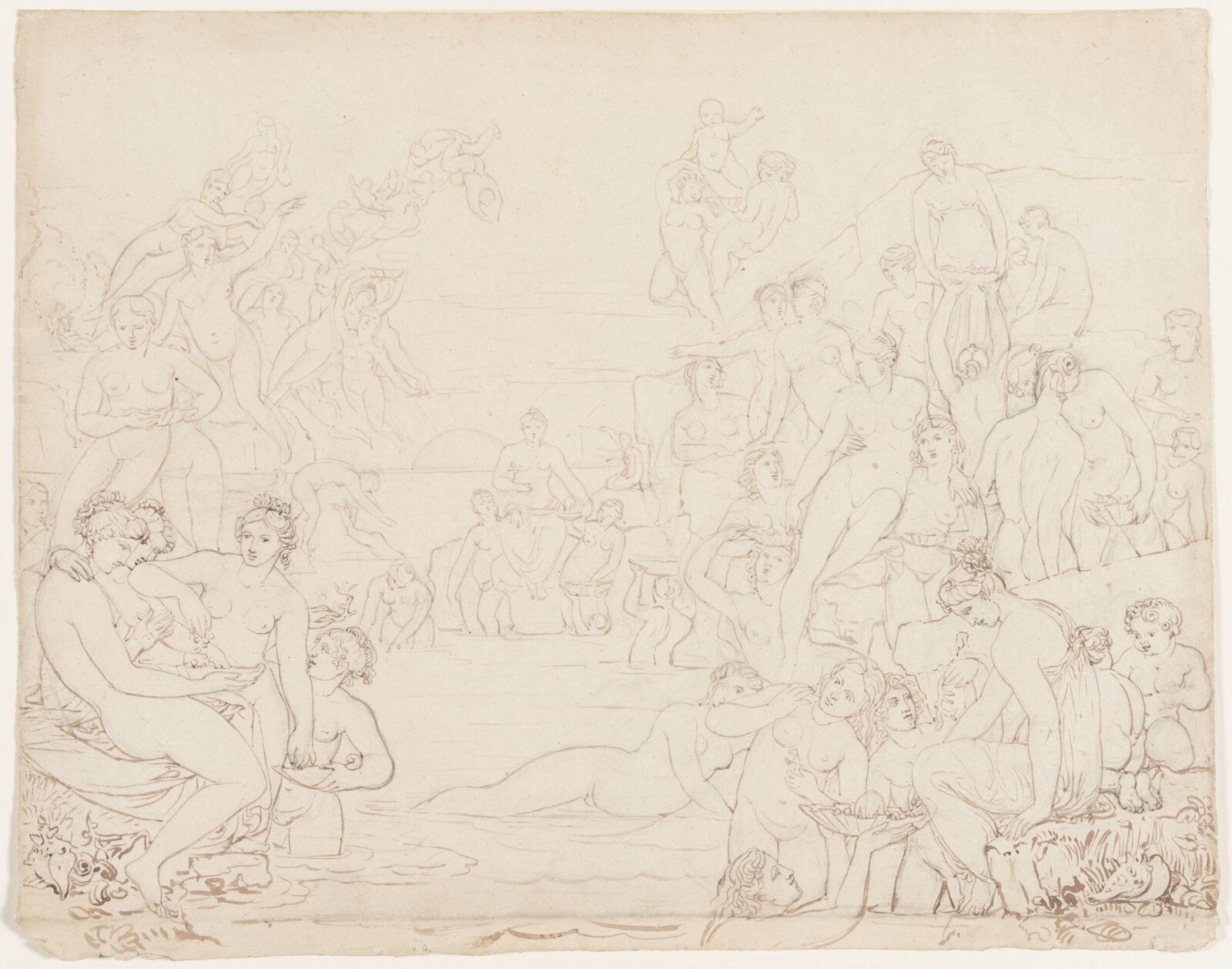 Drawing, first quarter 19th century