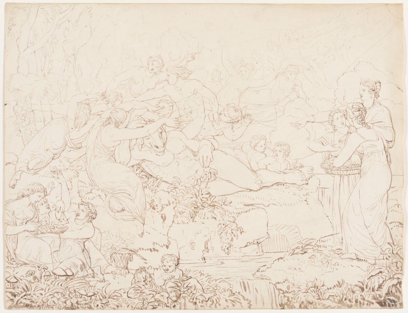 Drawing, first quarter 19th century