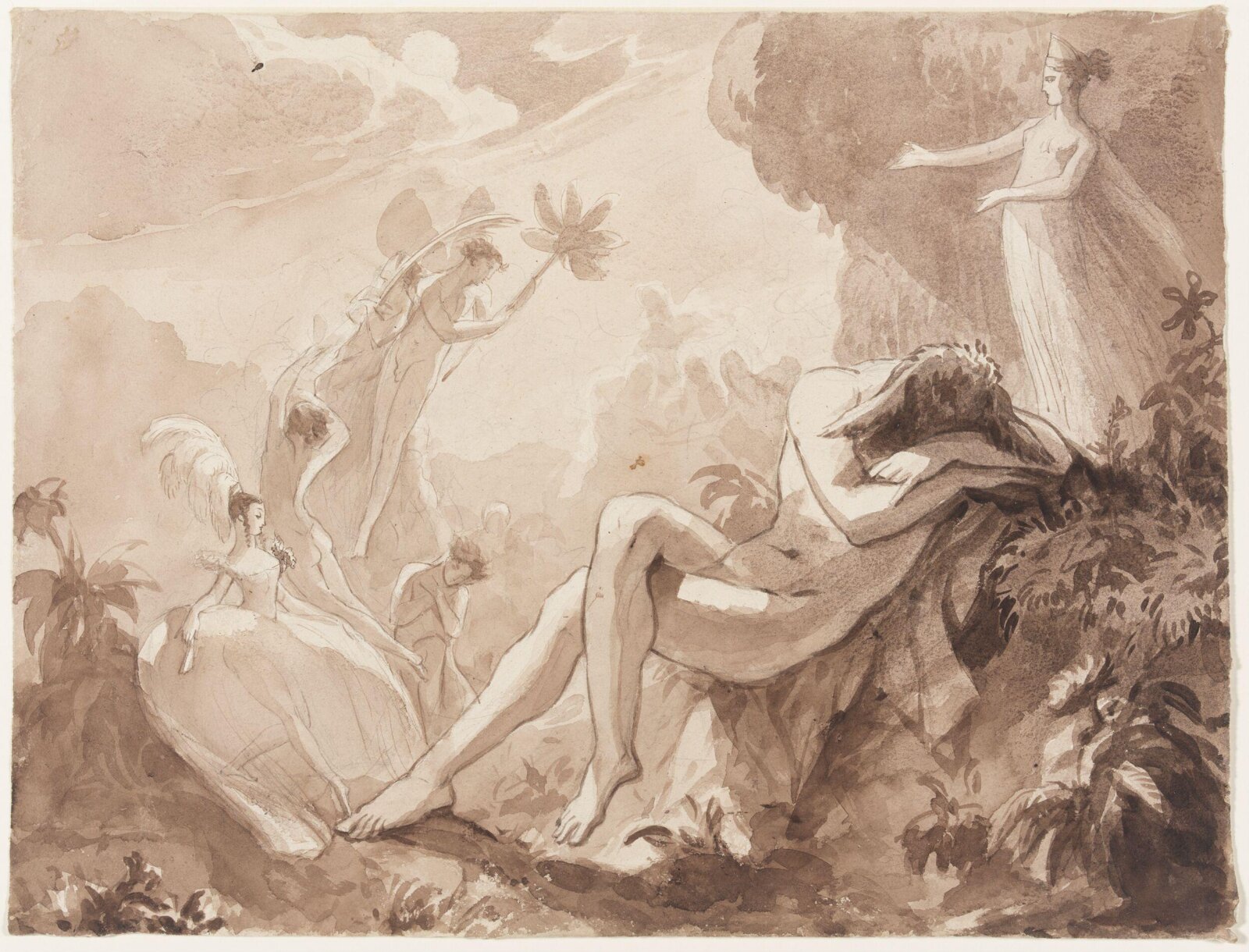 Drawing, first quarter 19th century