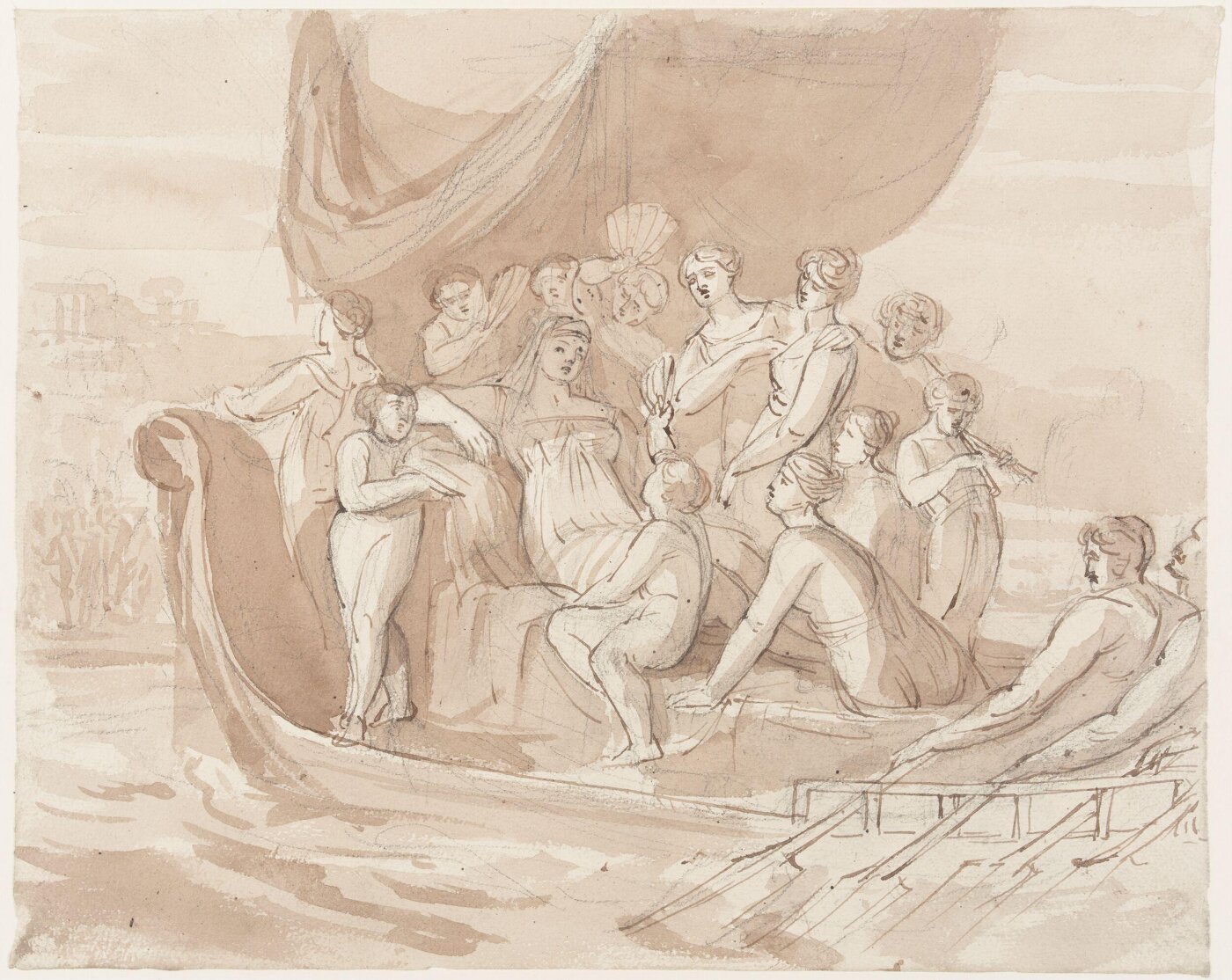 Unknown, Drawing by a member of the Sketching Society