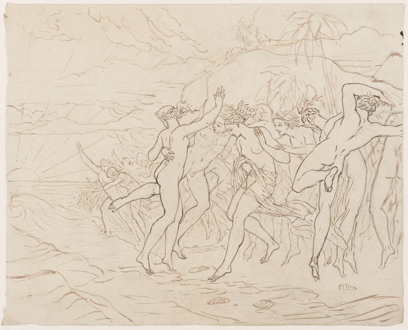 Unknown, Drawing by a member of the Sketching Society