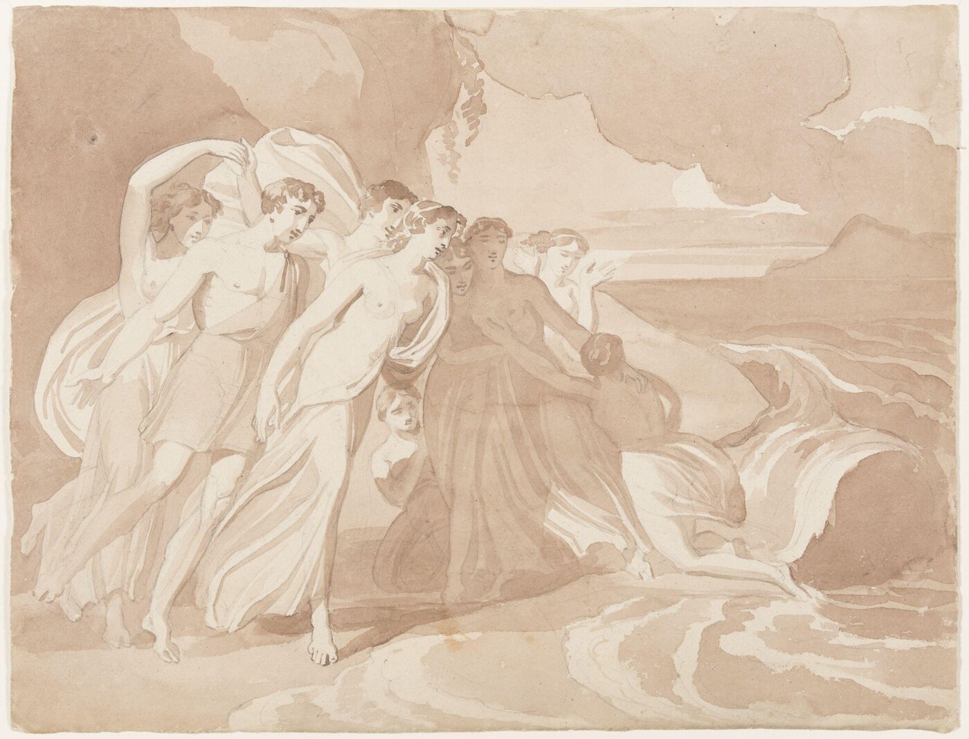 Unknown, Drawing by a member of the Sketching Society