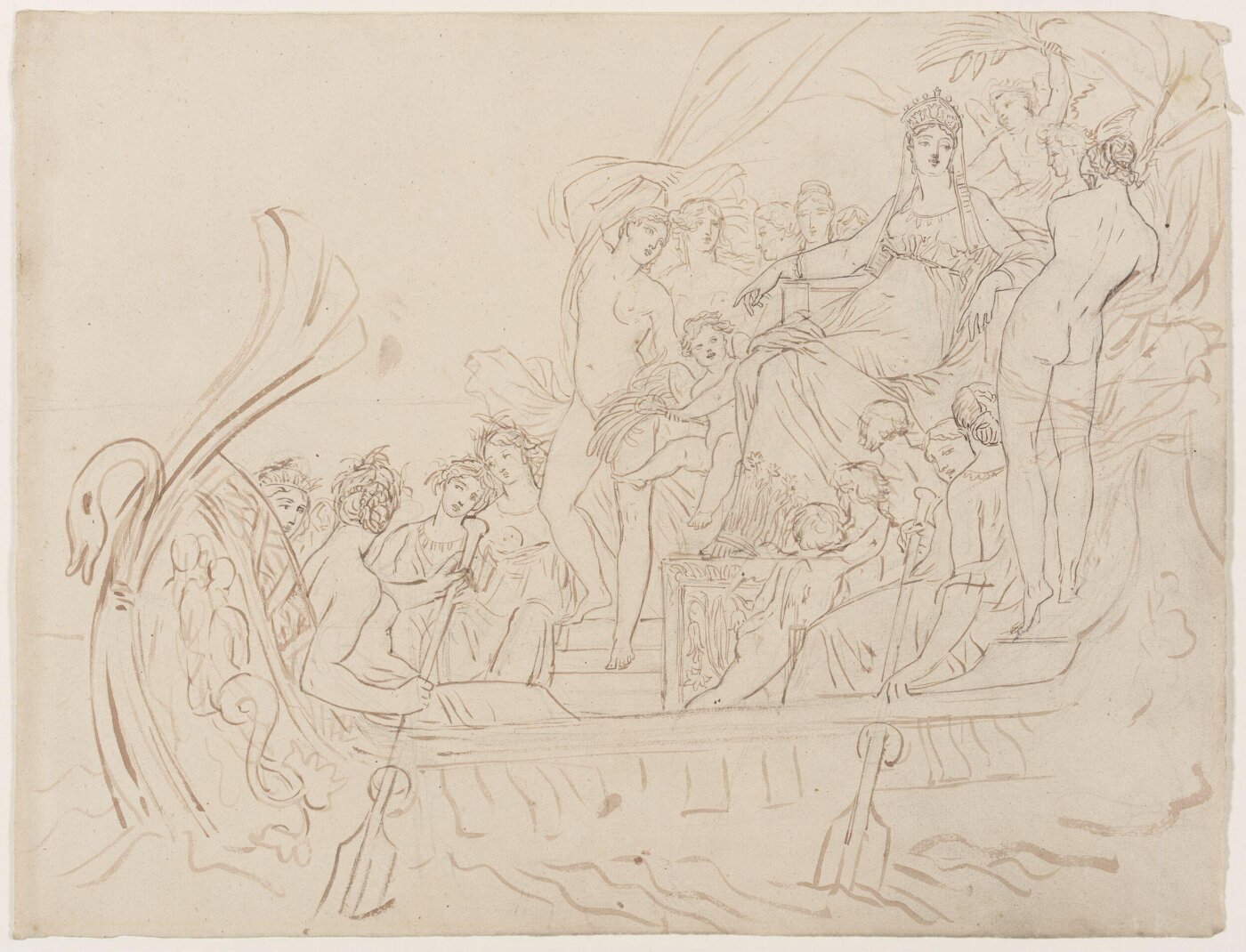 Unknown, Drawing by a member of the Sketching Society