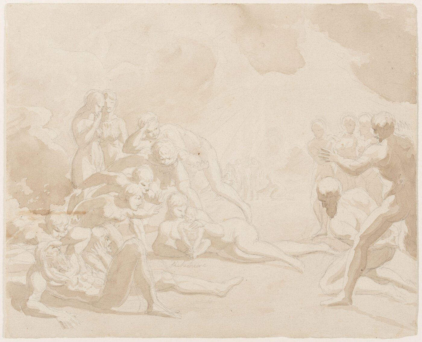 Unknown, Drawing by a member of the Sketching Society