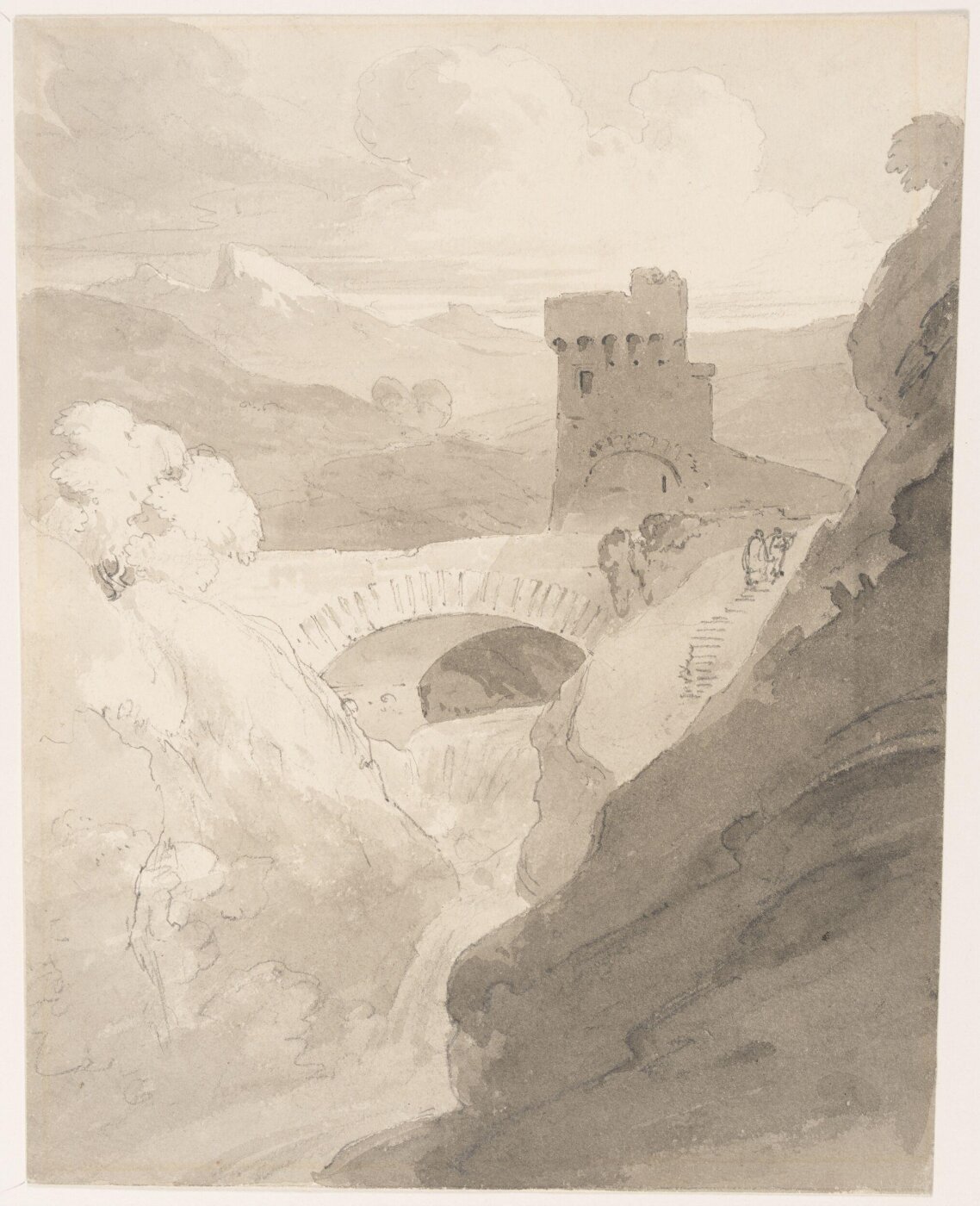 Unknown, Drawing by a member of the Sketching Society