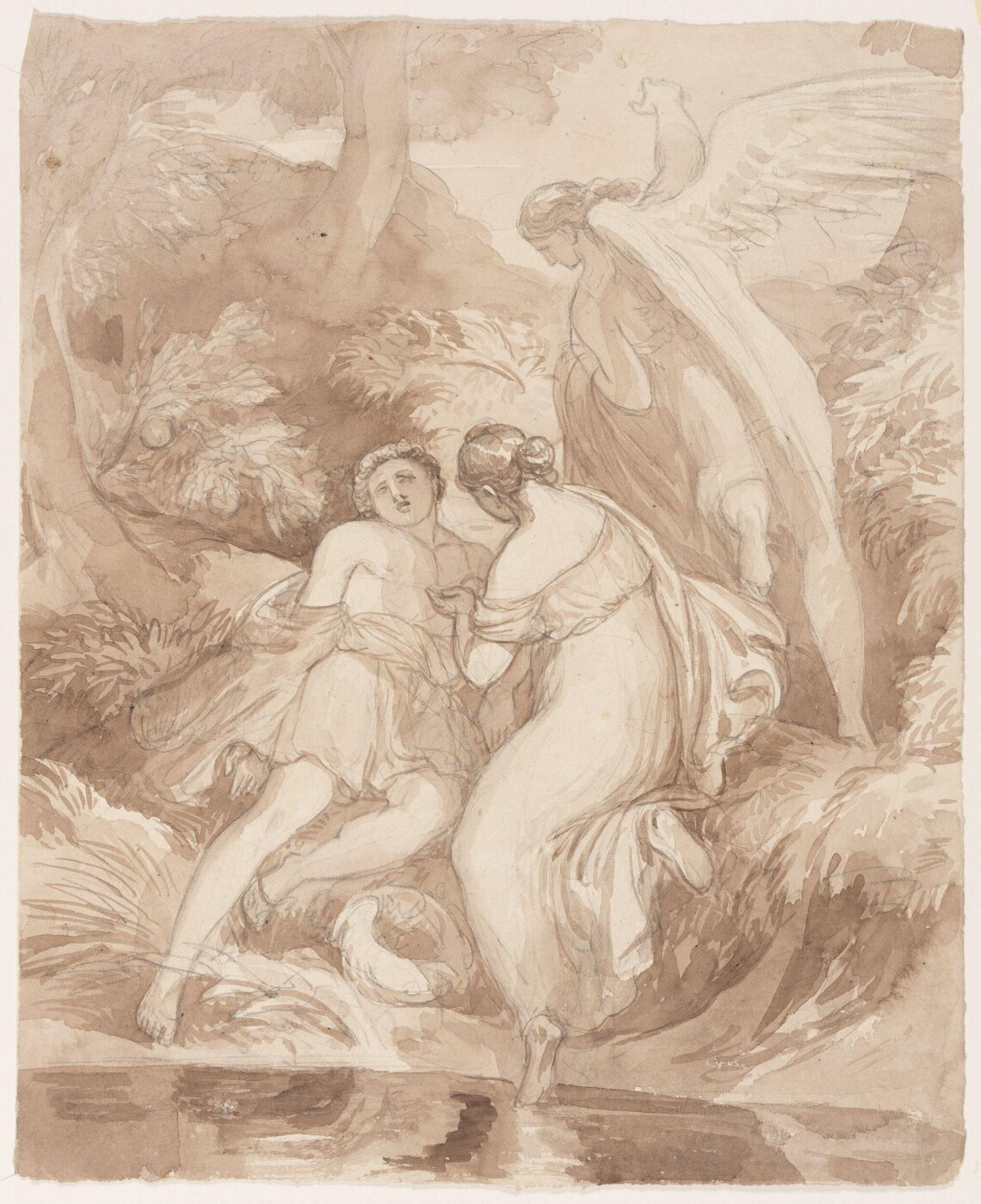 Unknown, Drawing by a member of the Sketching Society