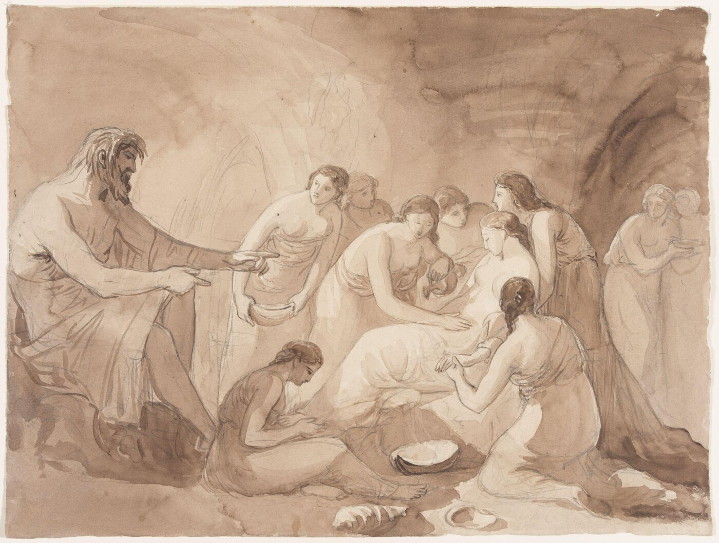 Unknown, Drawing by a member of the Sketching Society