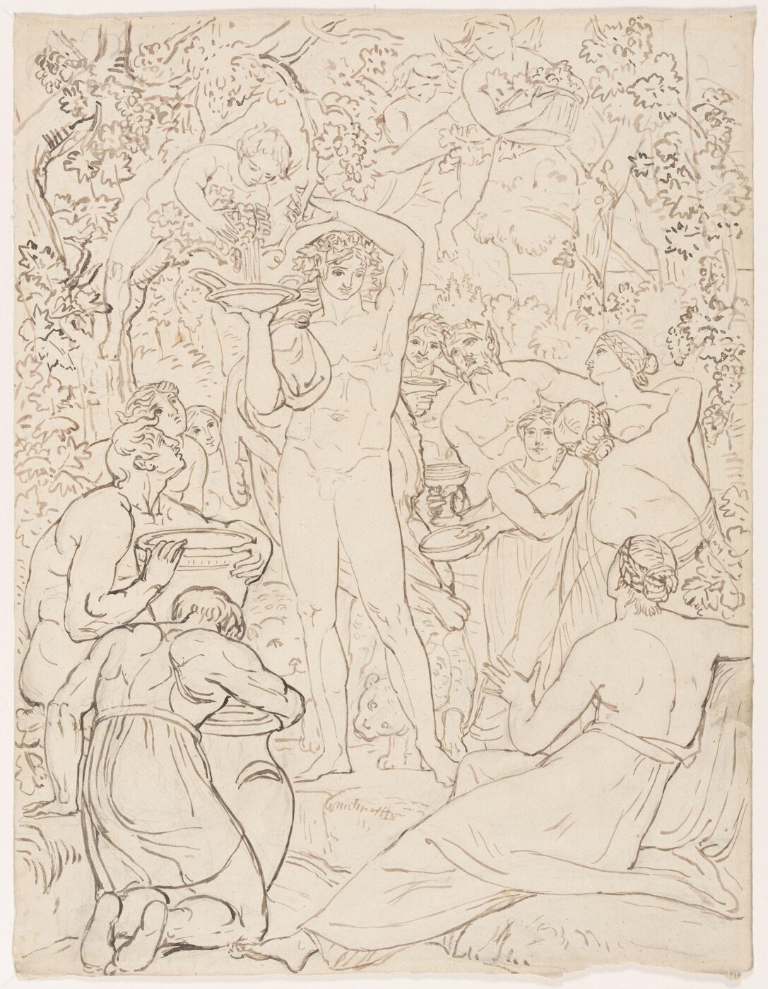 Unknown, Drawing by a member of the Sketching Society