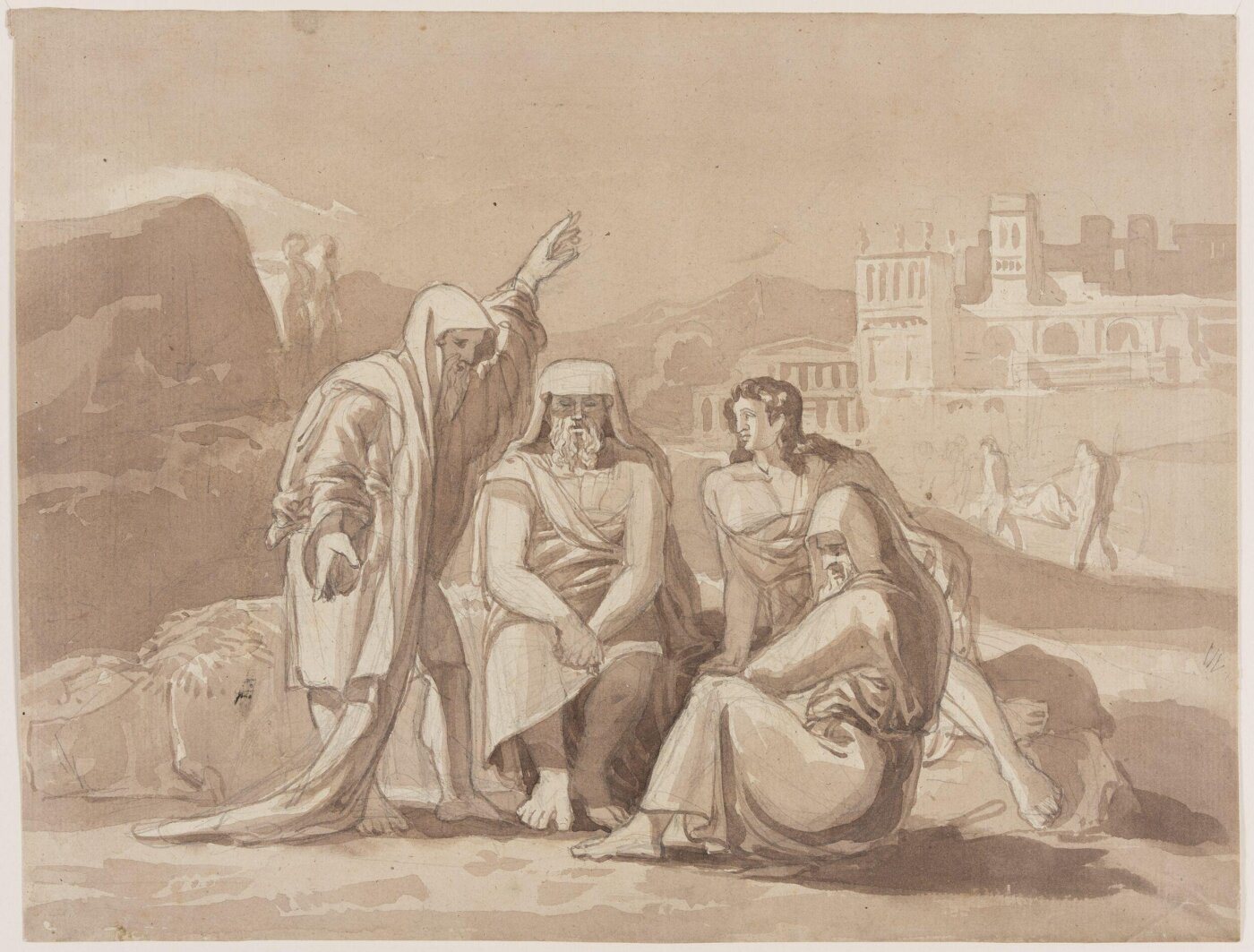 Unknown, Drawing by a member of the Sketching Society