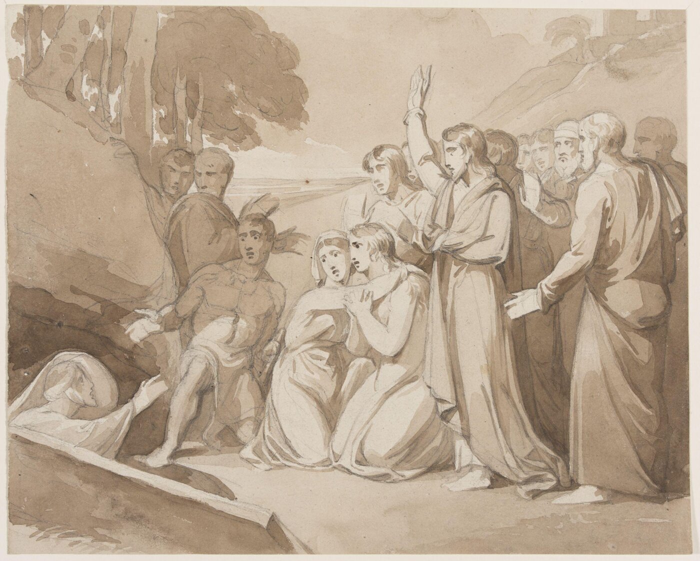 Unknown, Drawing by a member of the Sketching Society