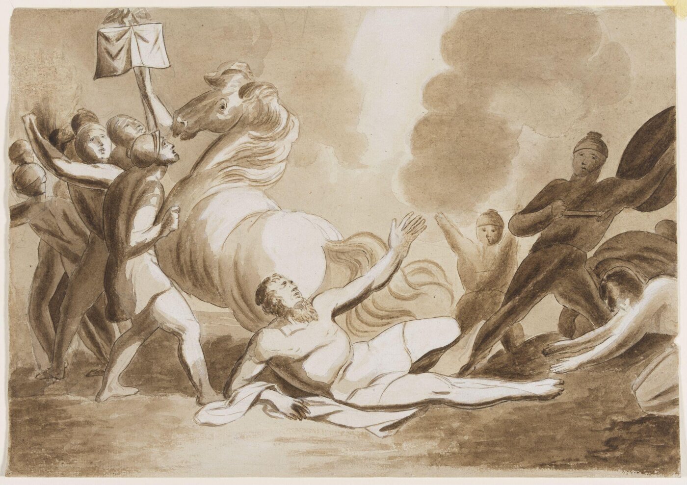 Unknown, Drawing by a member of the Sketching Society