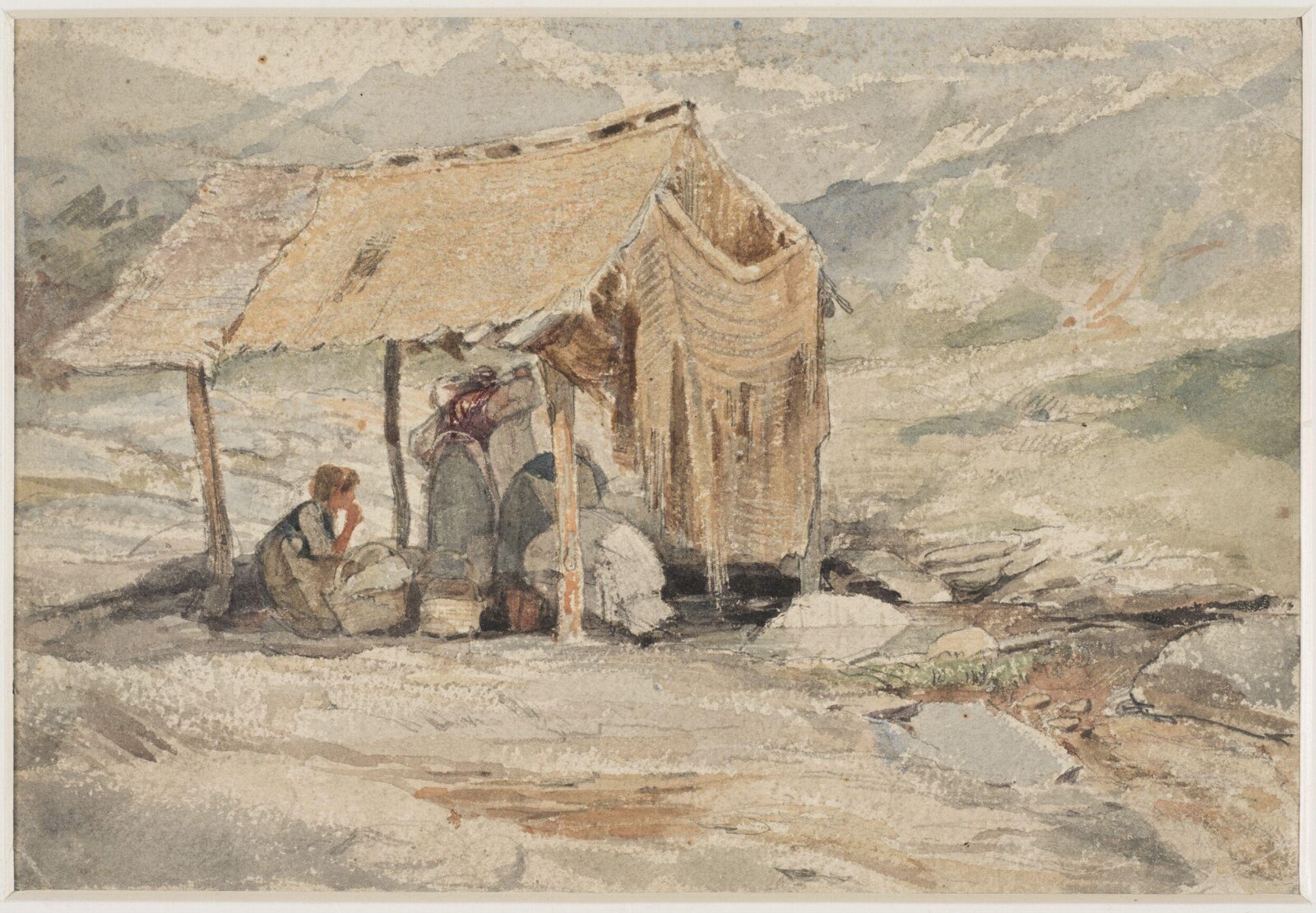 Drawing, Alfred Stevens